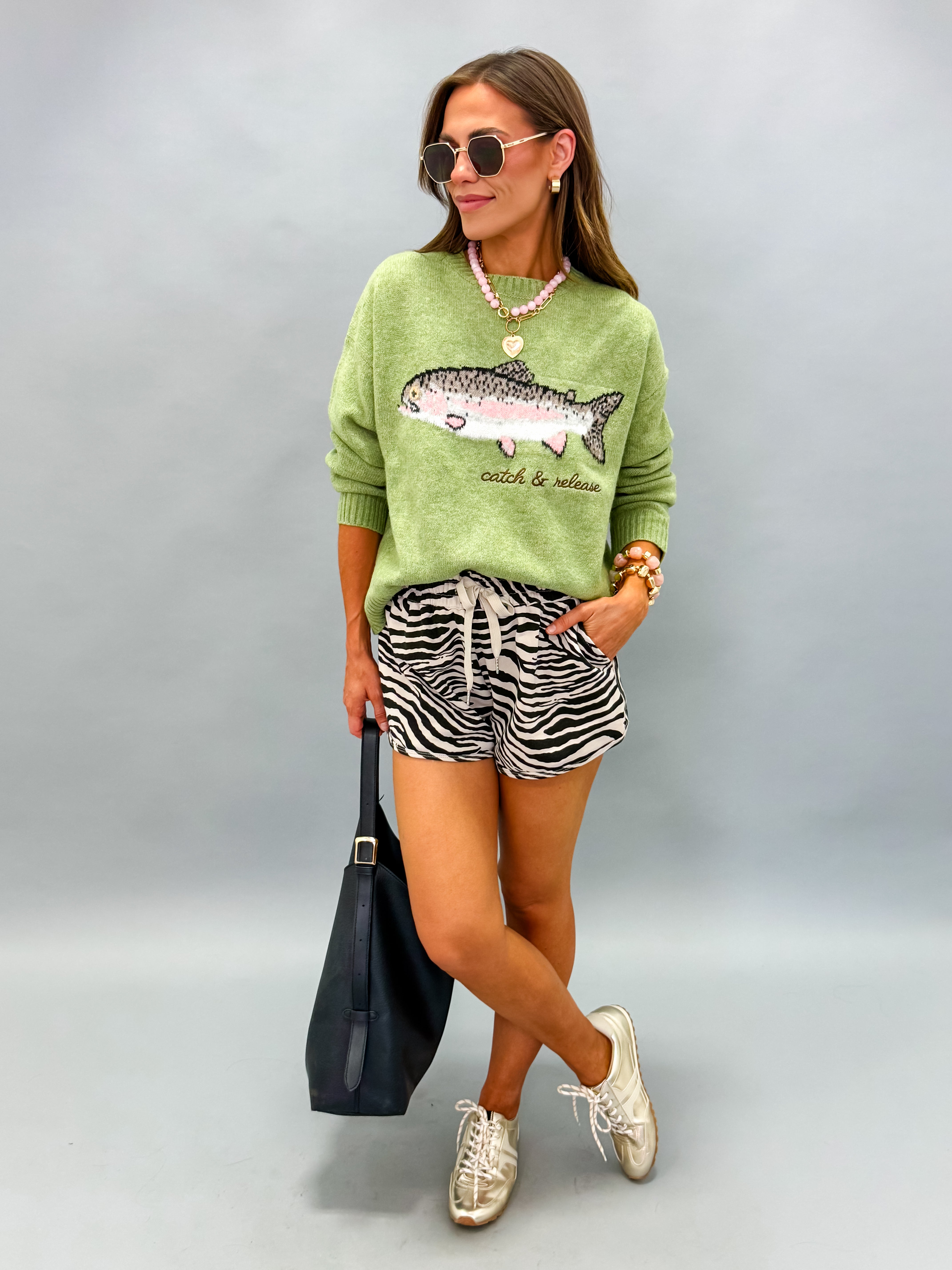 Nixon Fish Sweater