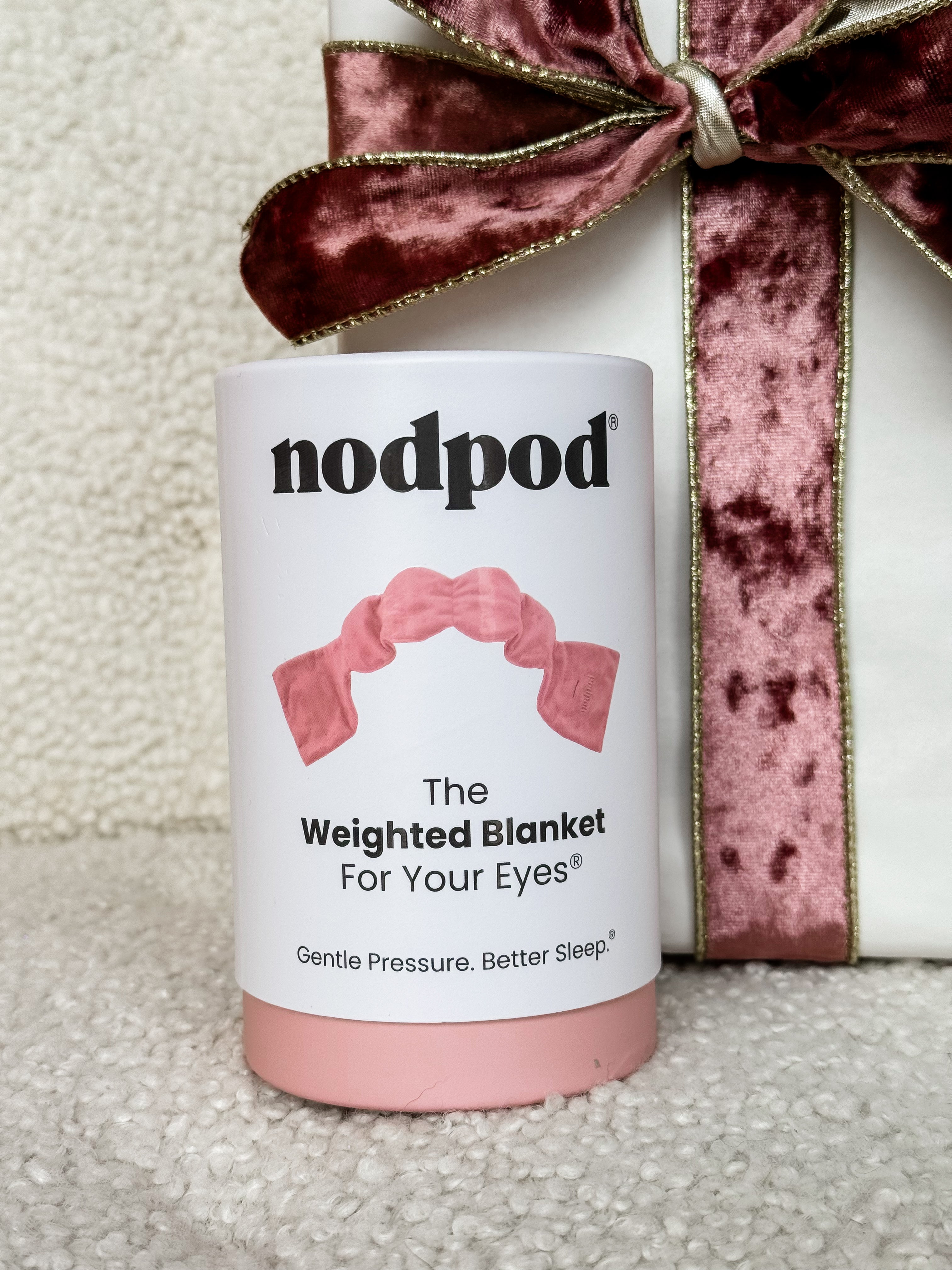 [Nodpod] Weighted Sleep Mask-Blush