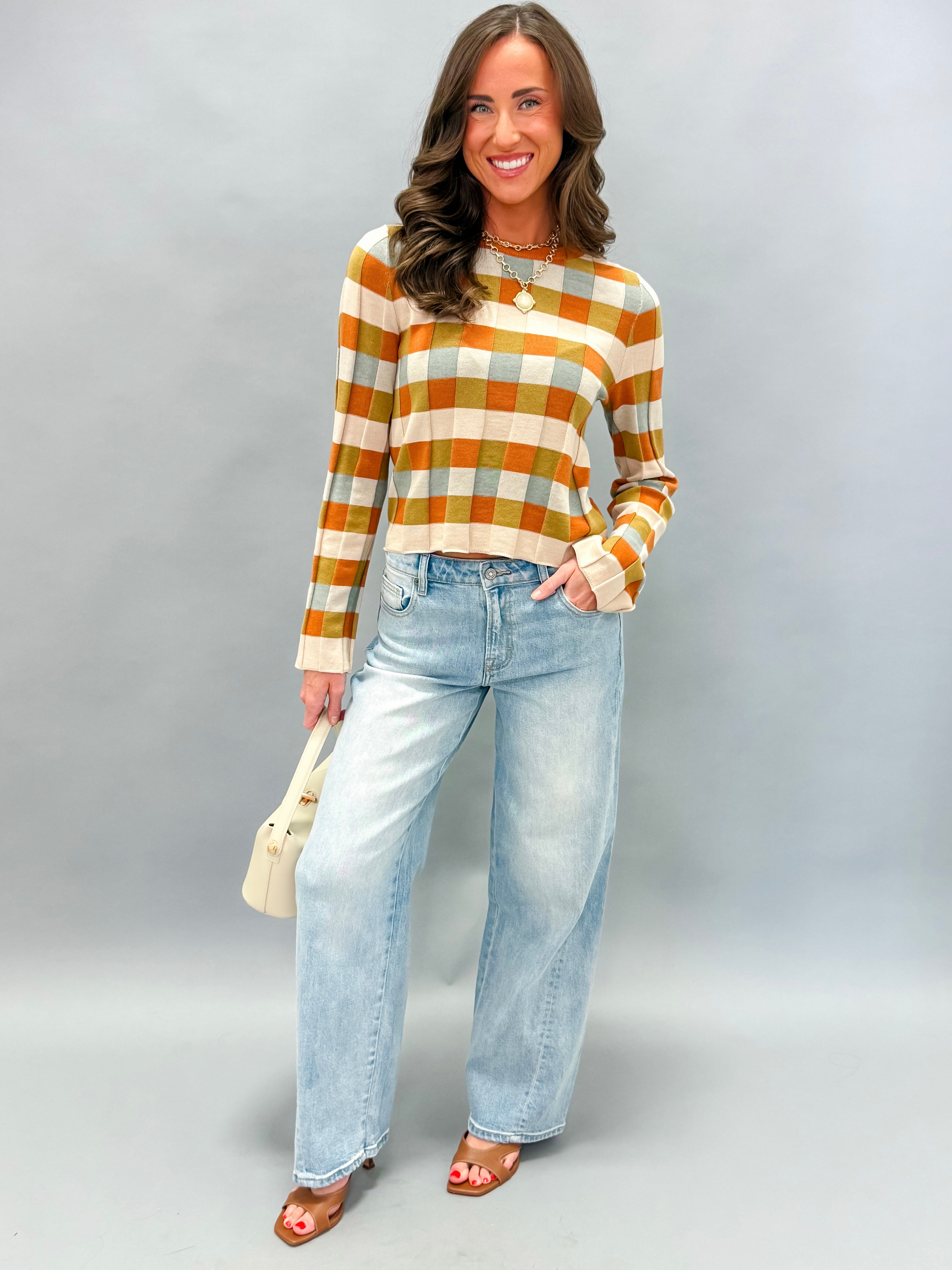Norris Checkered Sweater