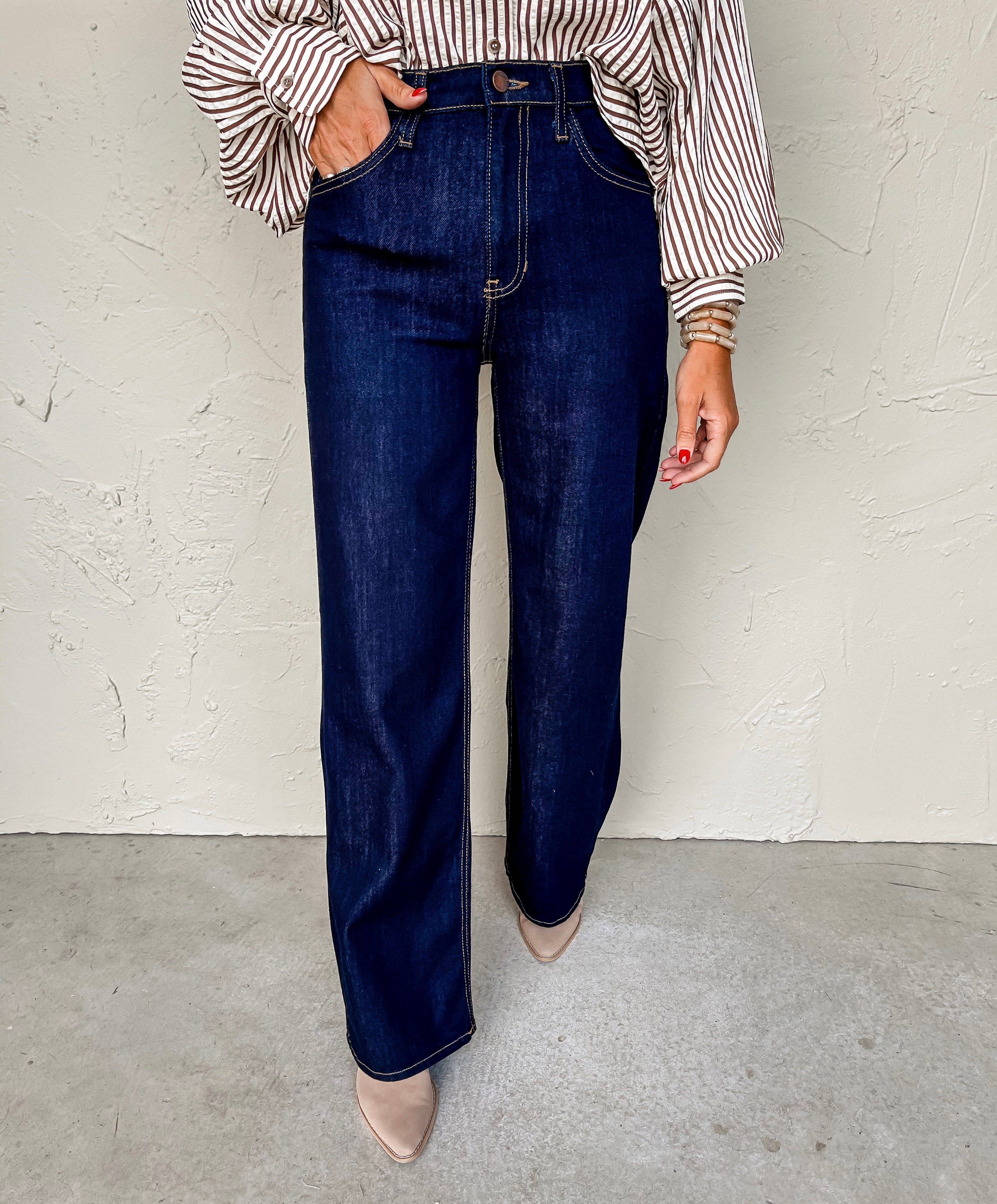 Odessa Relaxed Wide Leg Jeans