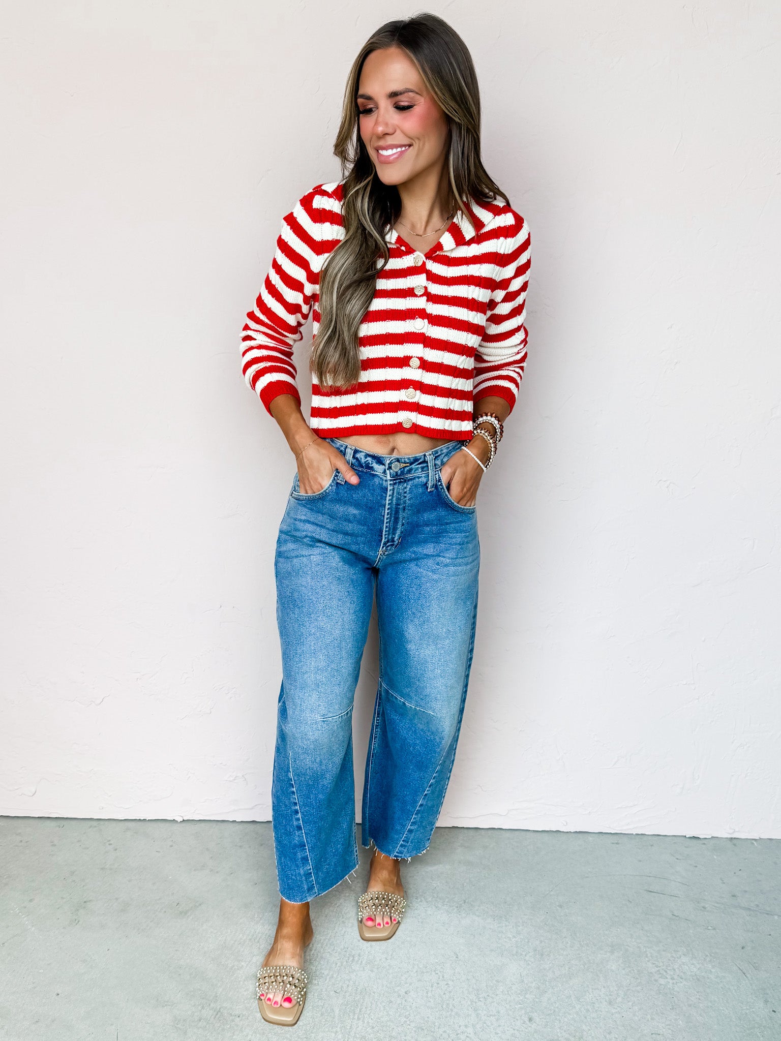 Old Fashioned Charm Striped Sweater
