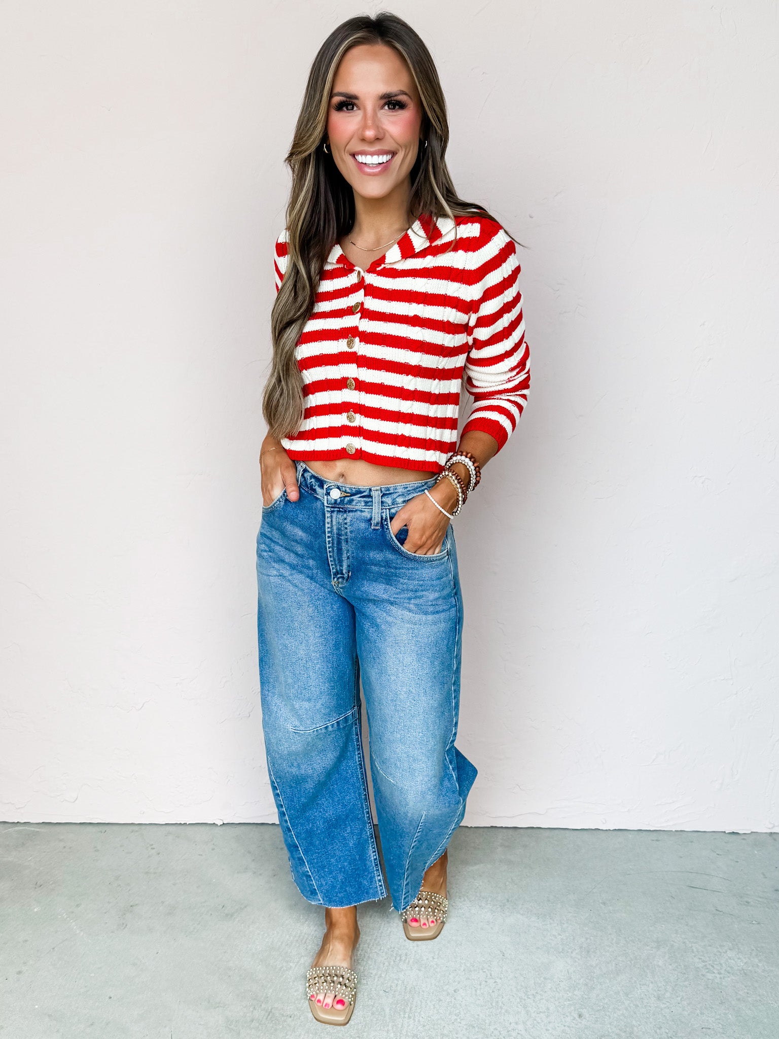 Old Fashioned Charm Striped Sweater