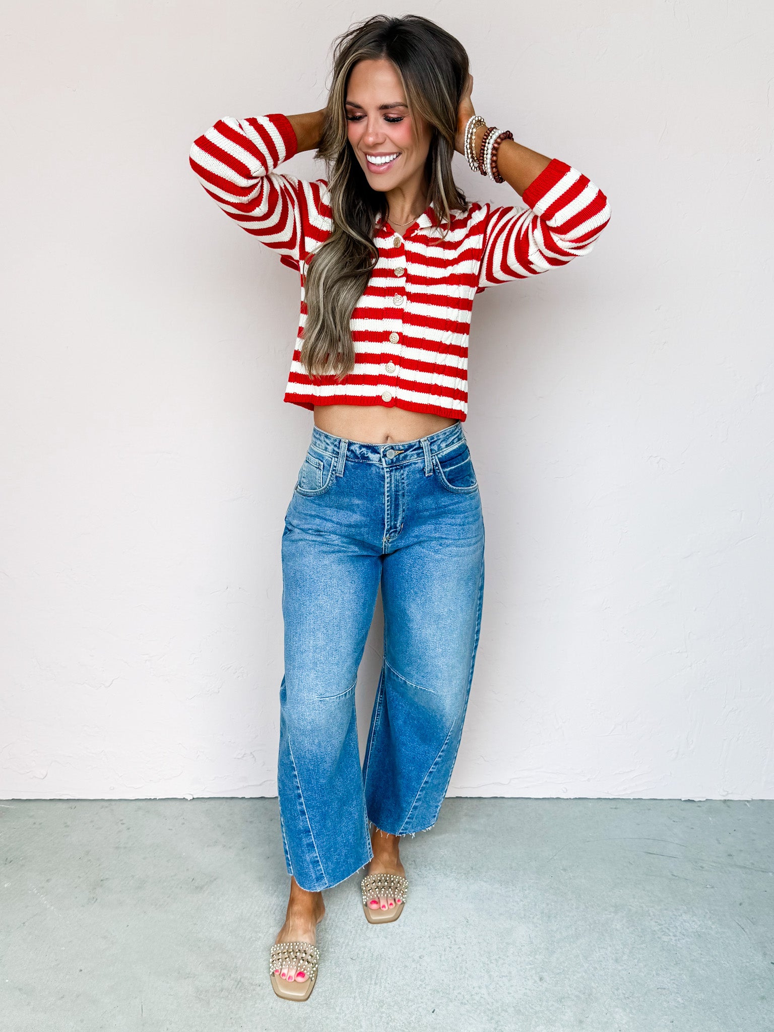 Old Fashioned Charm Striped Sweater