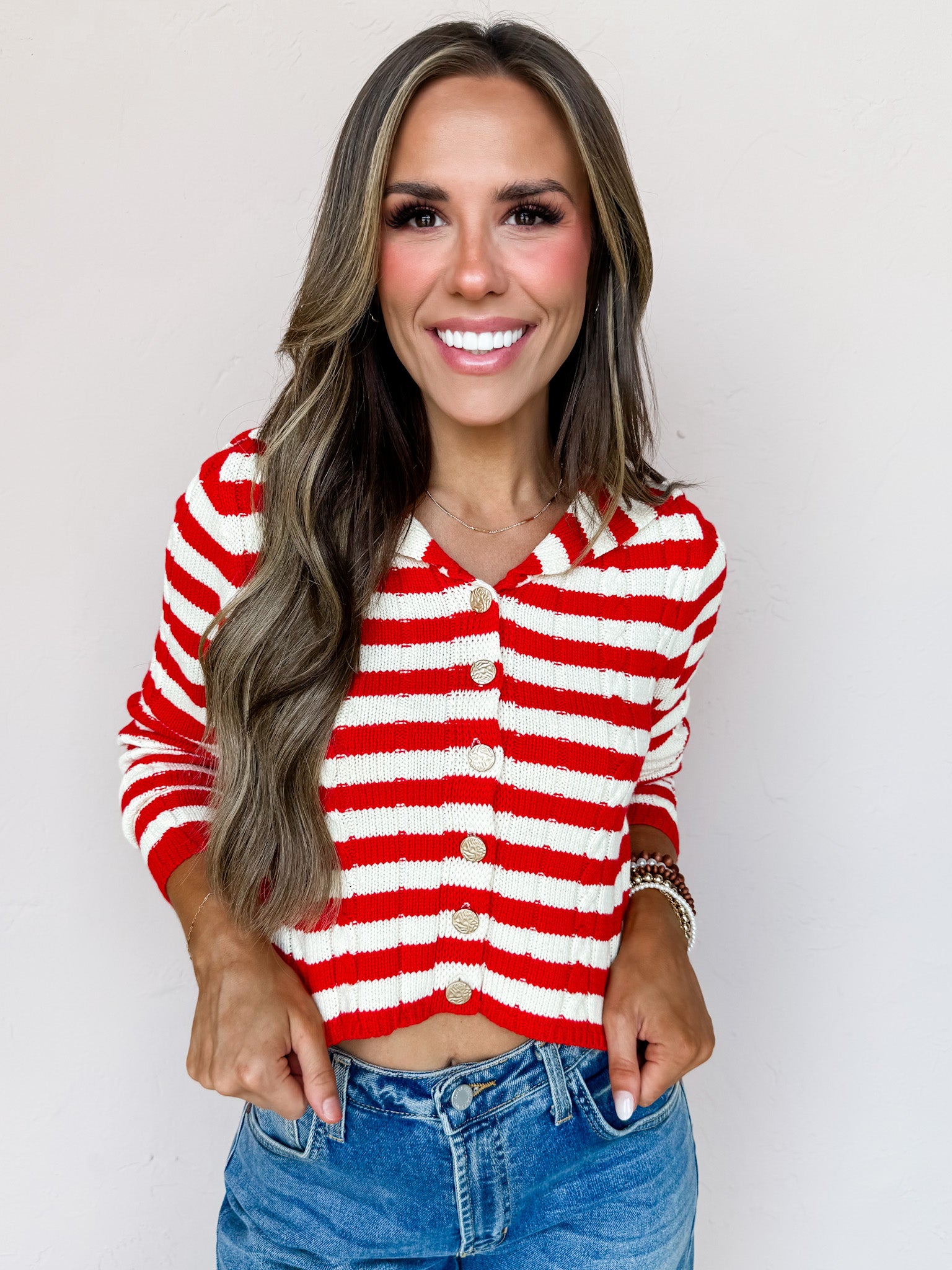 Old Fashioned Charm Striped Sweater