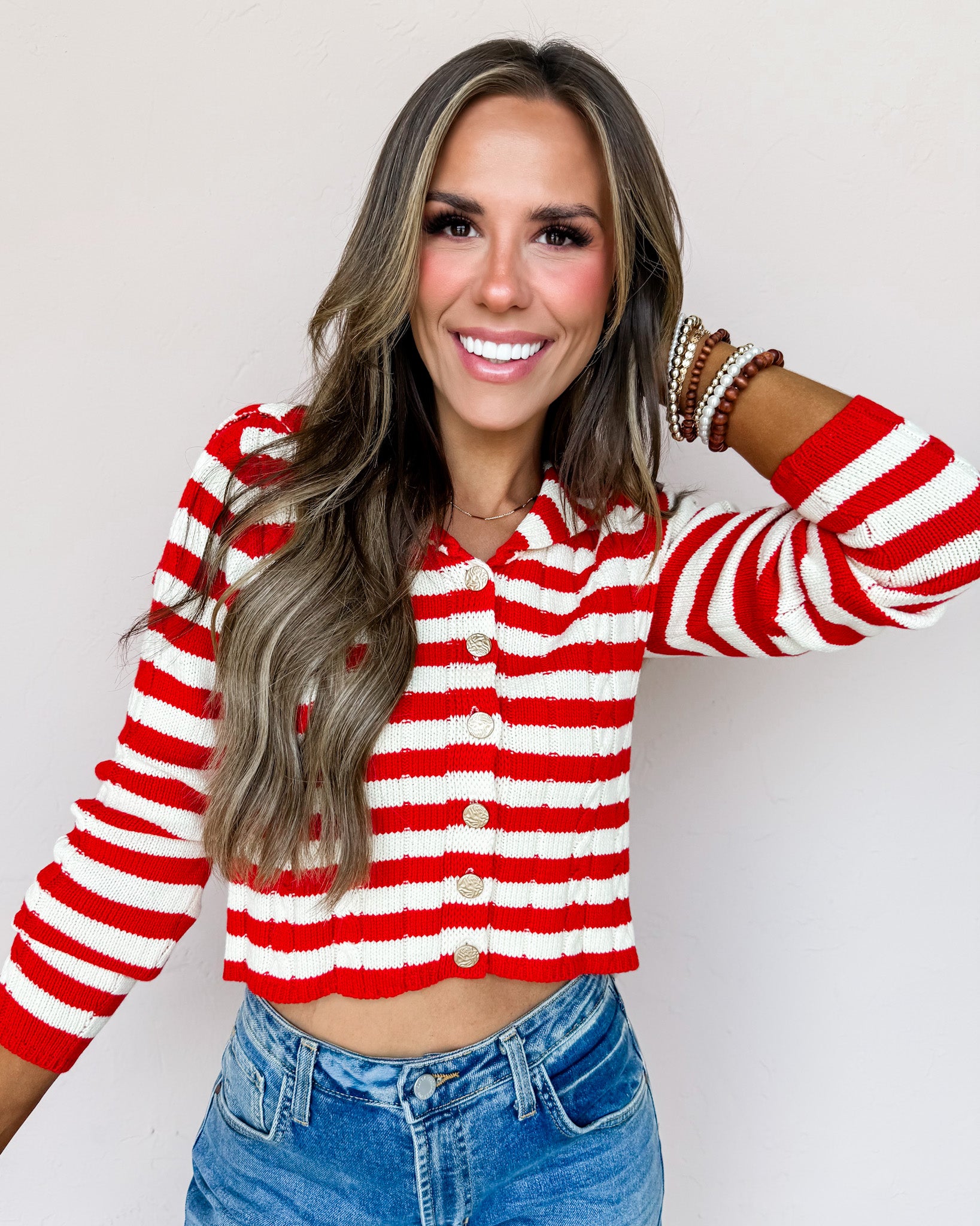 Old Fashioned Charm Striped Sweater