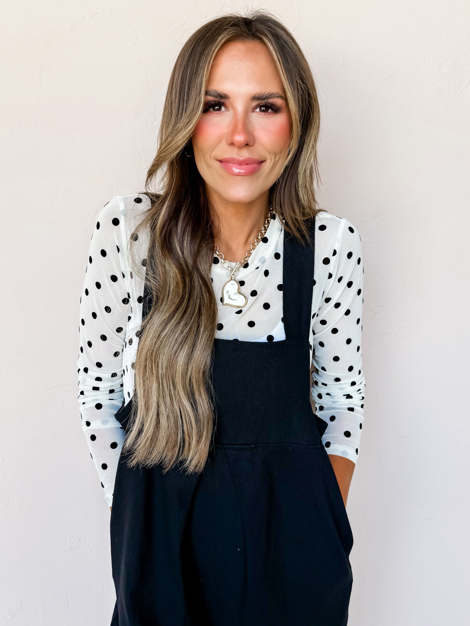 Own Today Sleeveless Cropped Overalls-Black