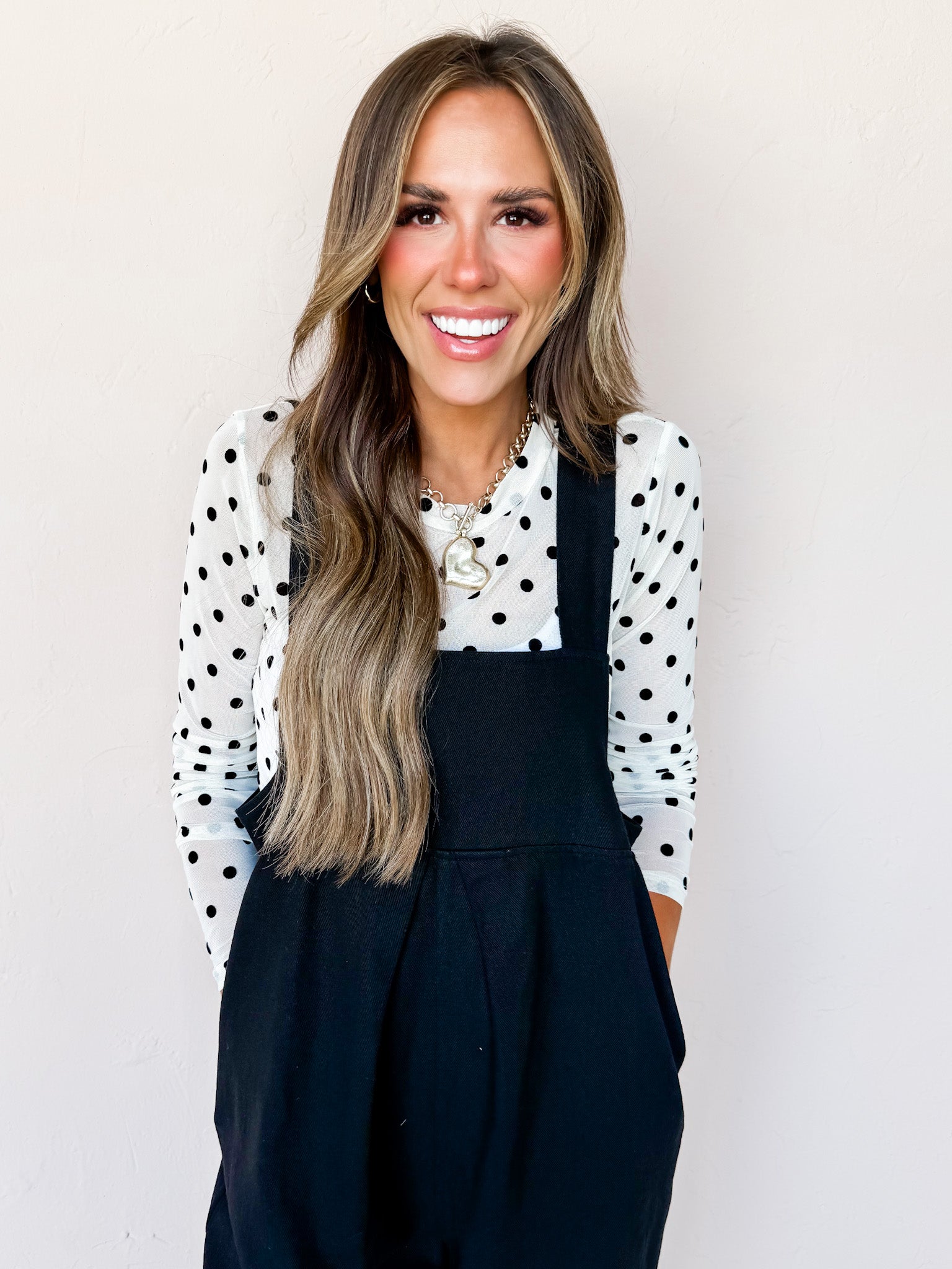 Own Today Sleeveless Cropped Overalls-Black