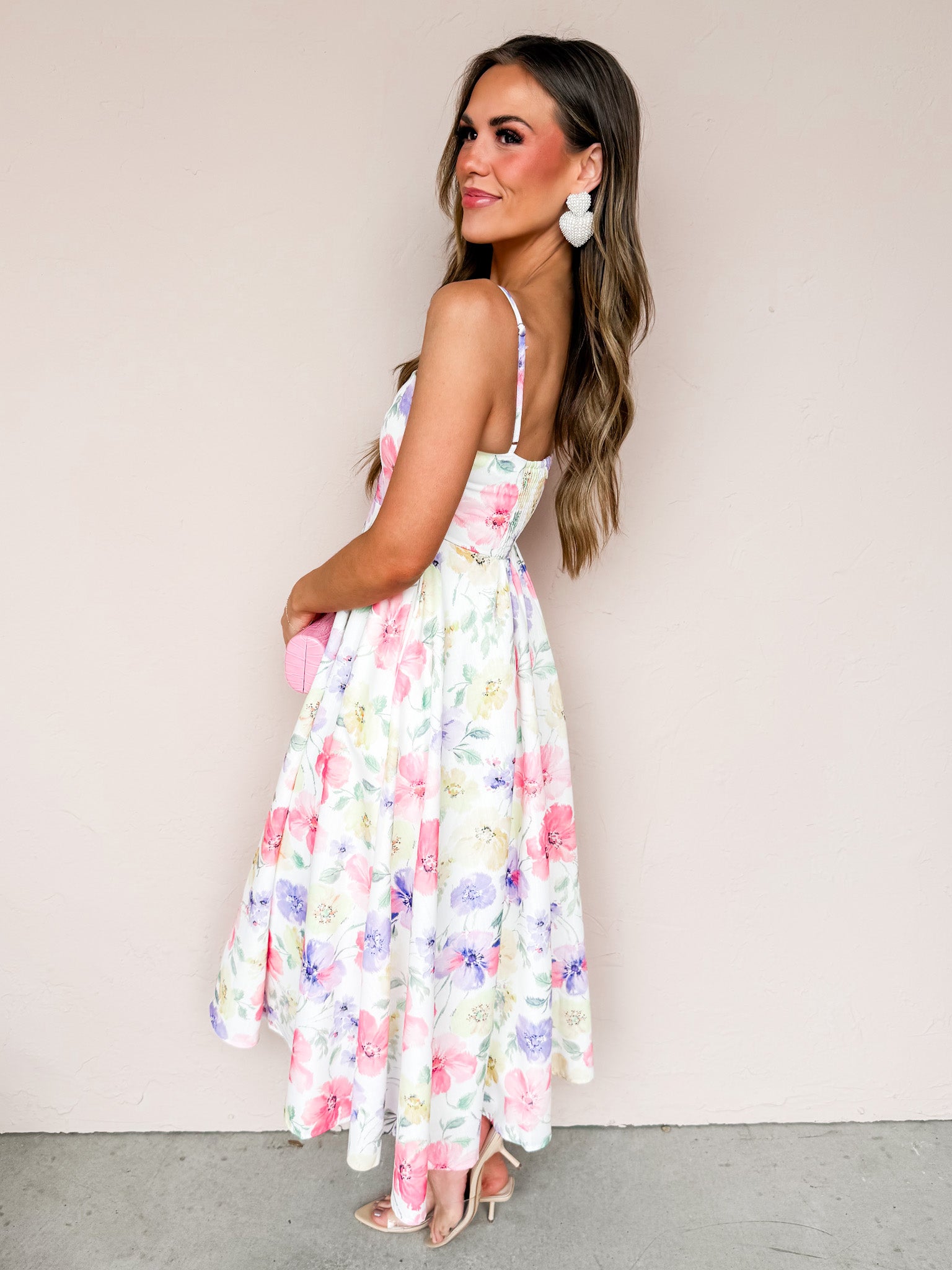 Painted Meadows Midi Dress