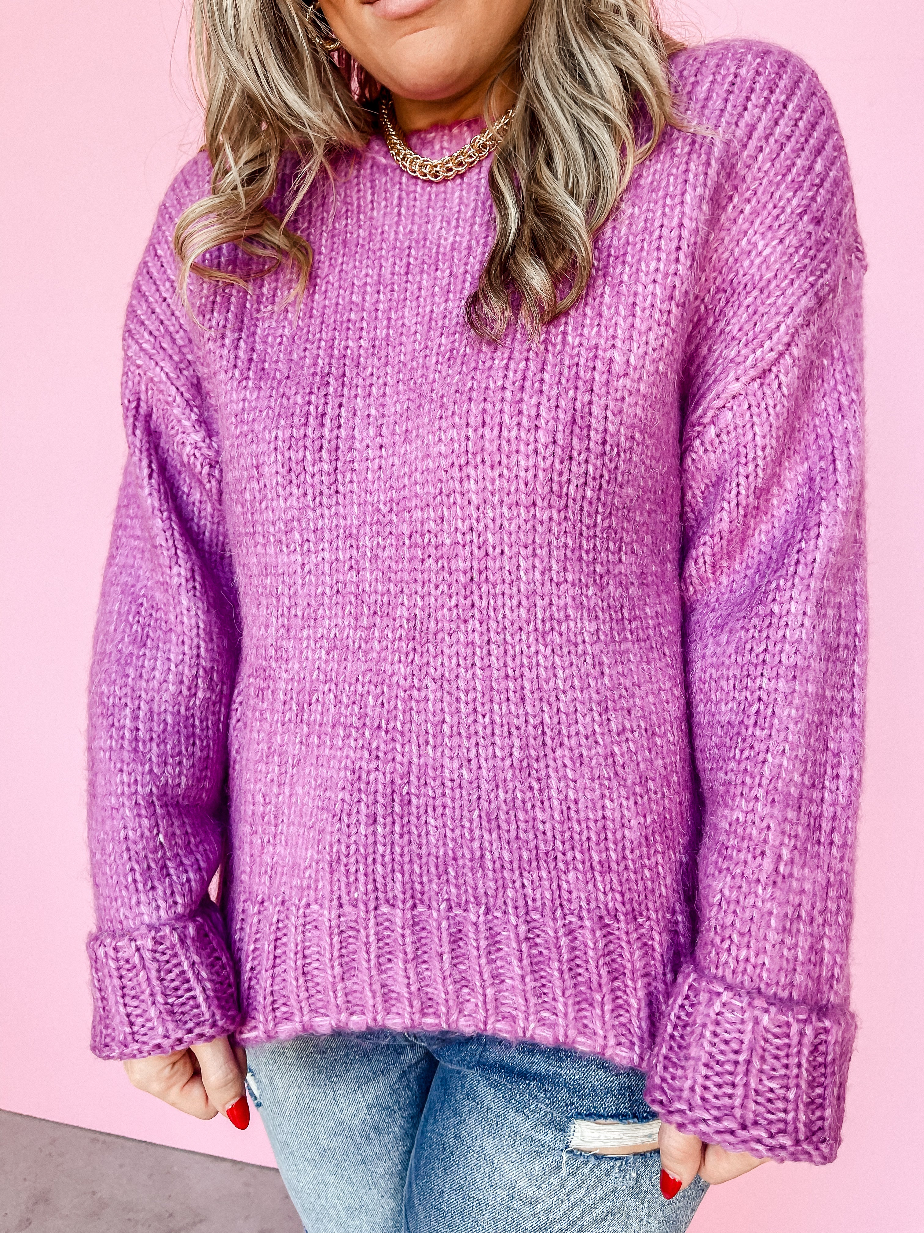 [Z Supply] Etoile Sweater-Azalea