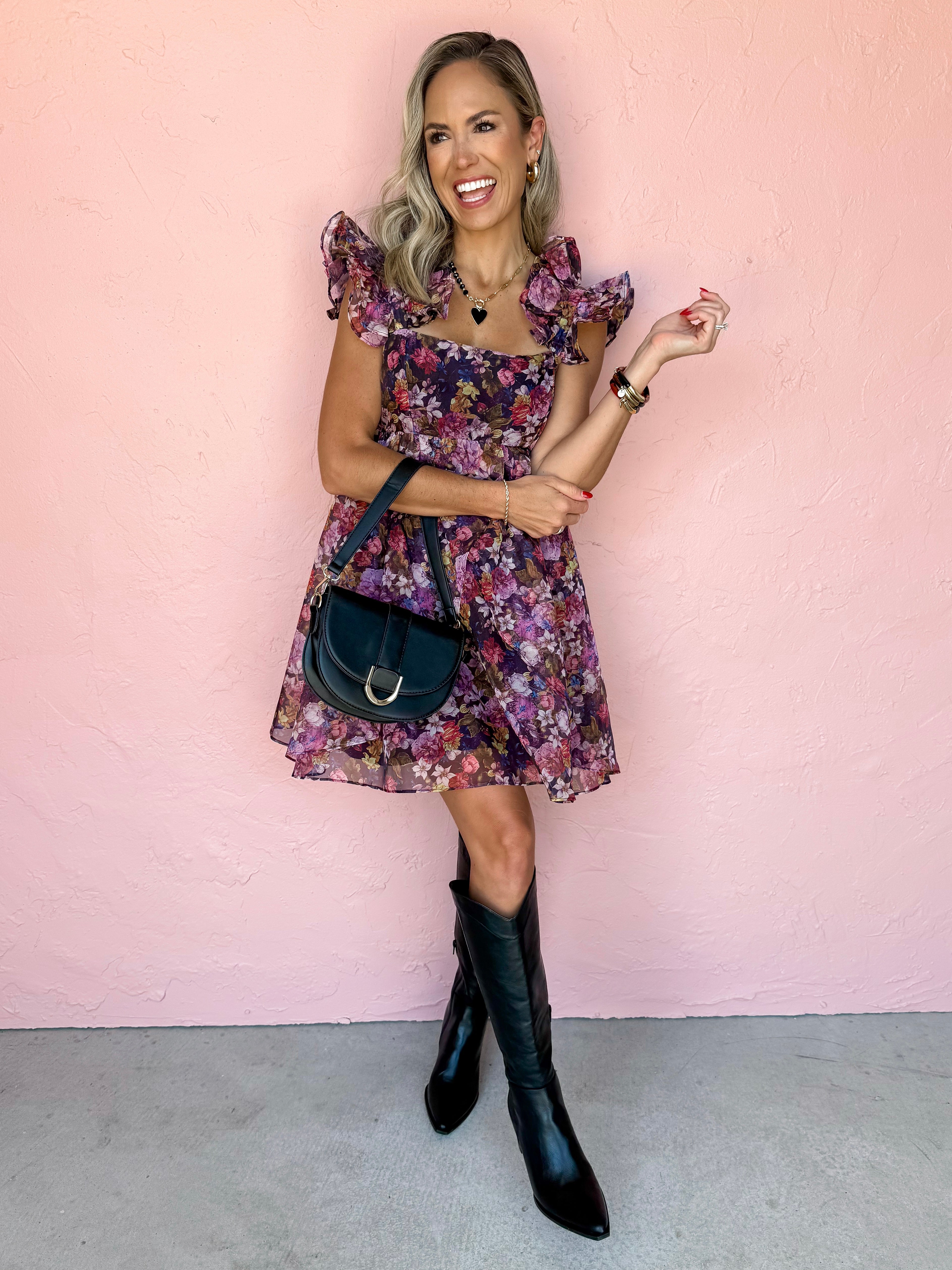 Pick The Best Floral Mini Dress