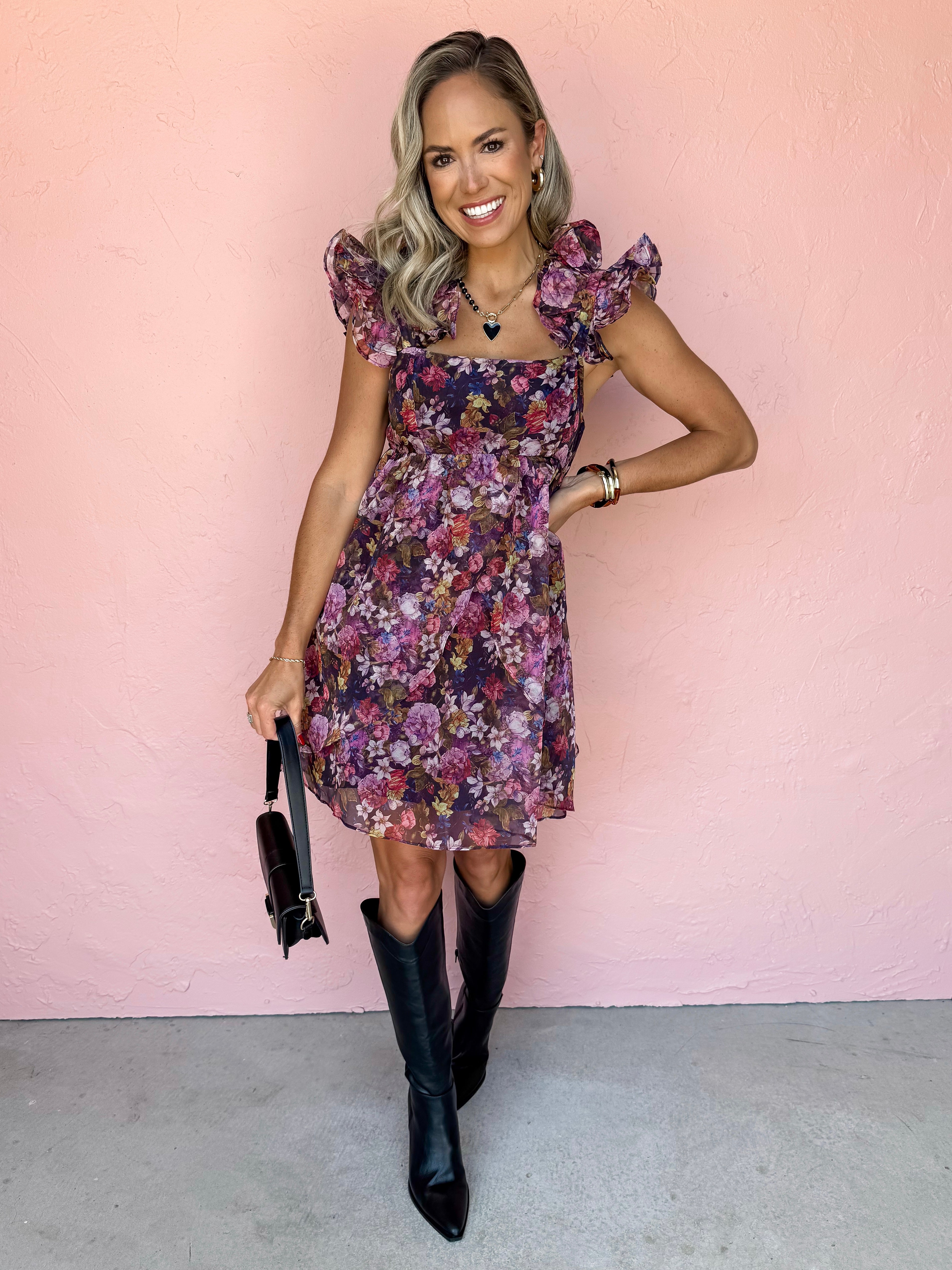 Pick The Best Floral Mini Dress