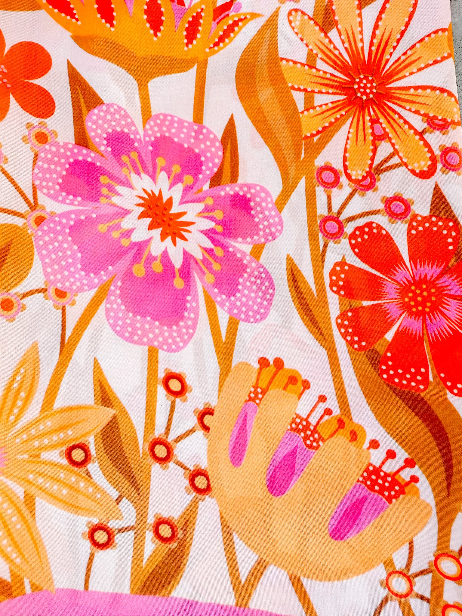 Prescott Floral Square Scarf