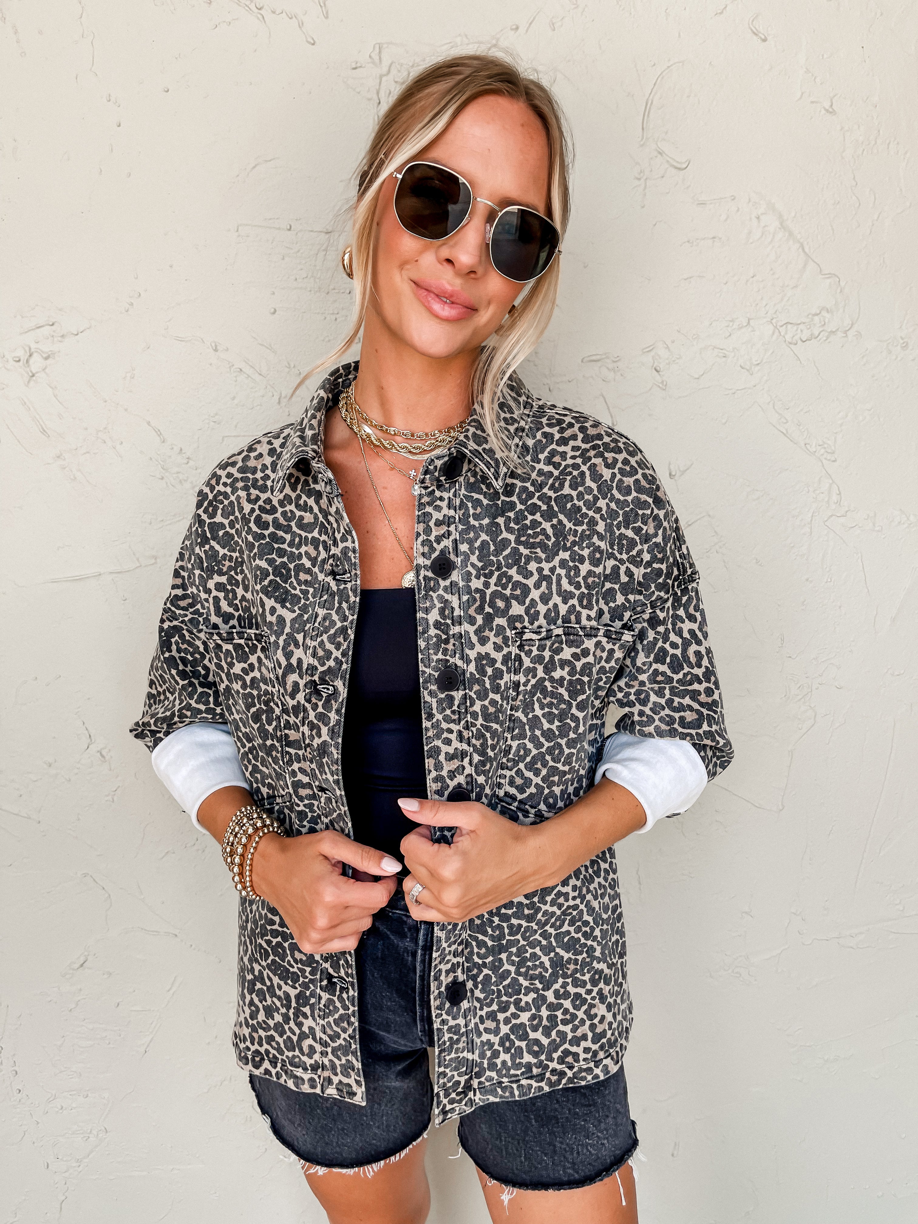 Pushing The Limit Leopard Shacket