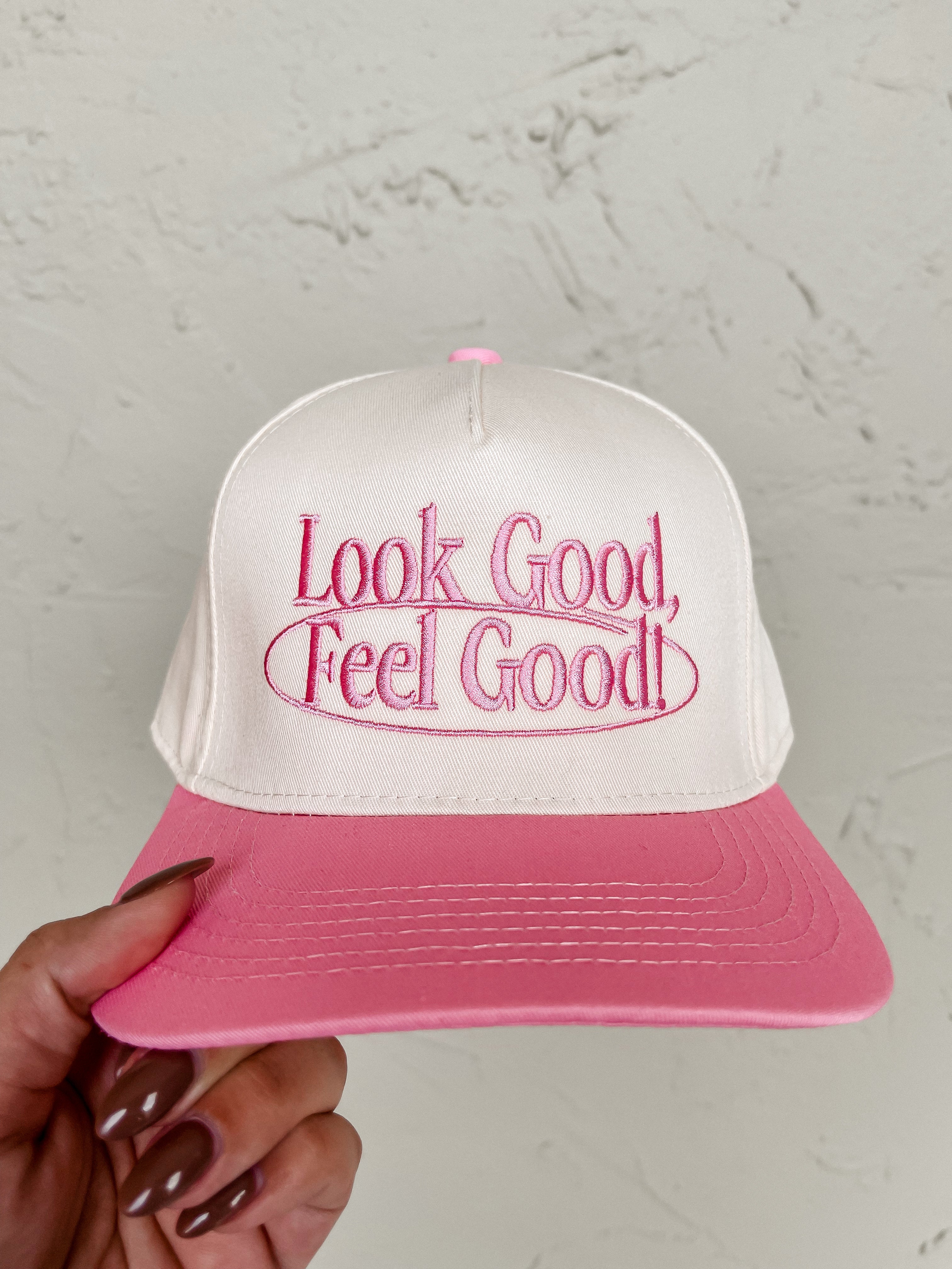 [RG Original] Look Good Feel Good Embroidered Hat