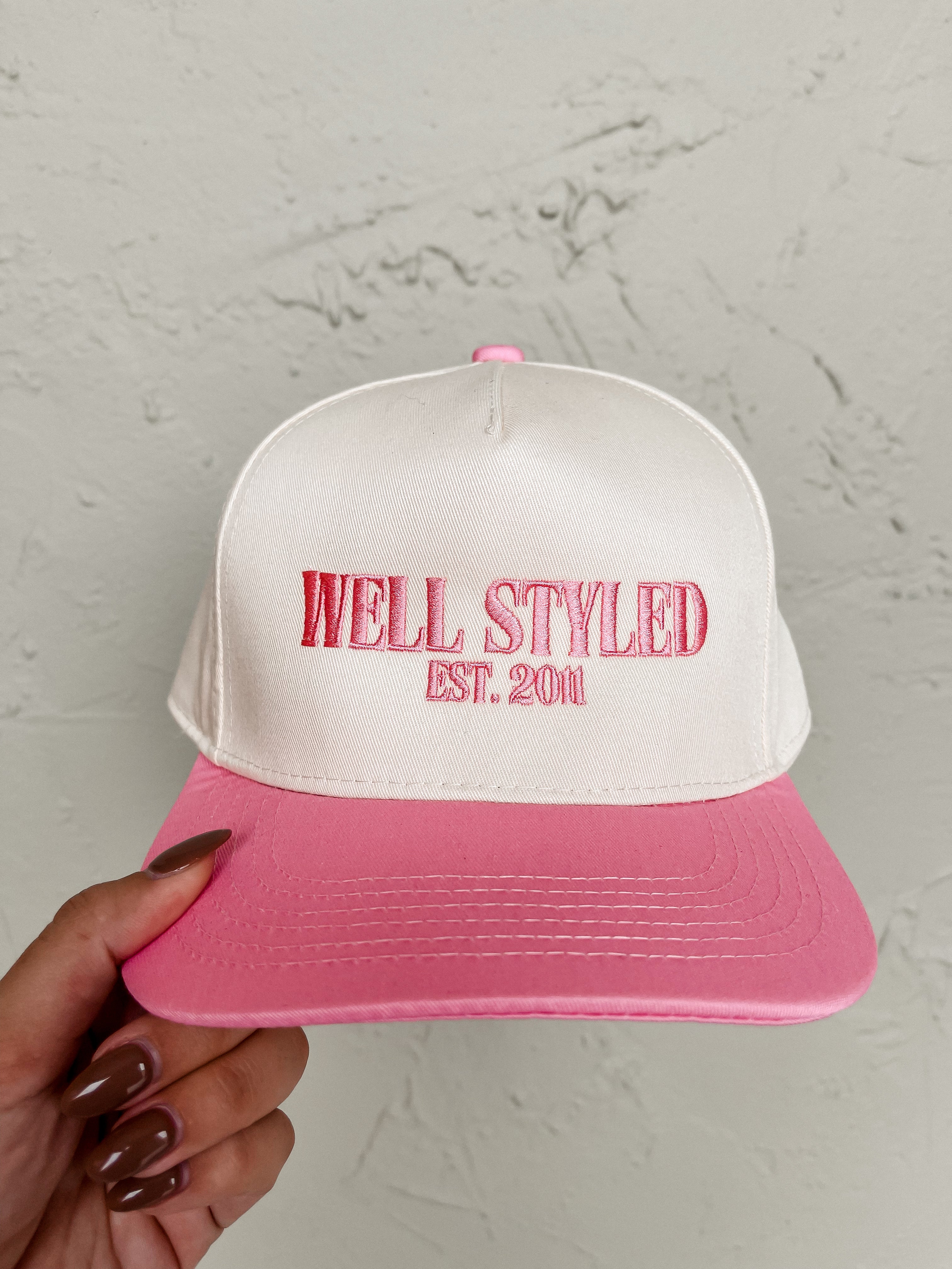 [RG Original] Well Styled Embroidered Hat