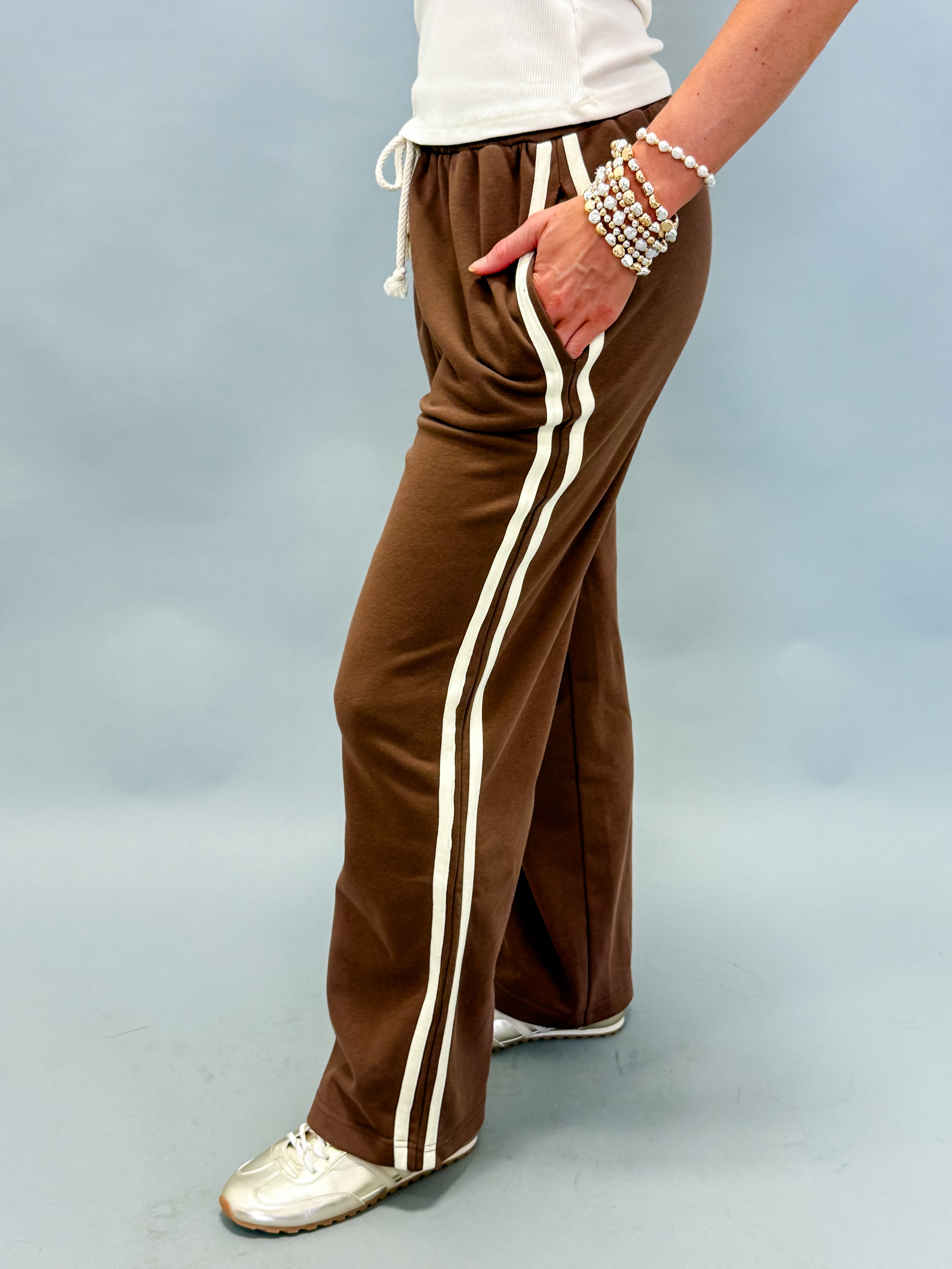 Raelynn Side Stripe Knit Pants