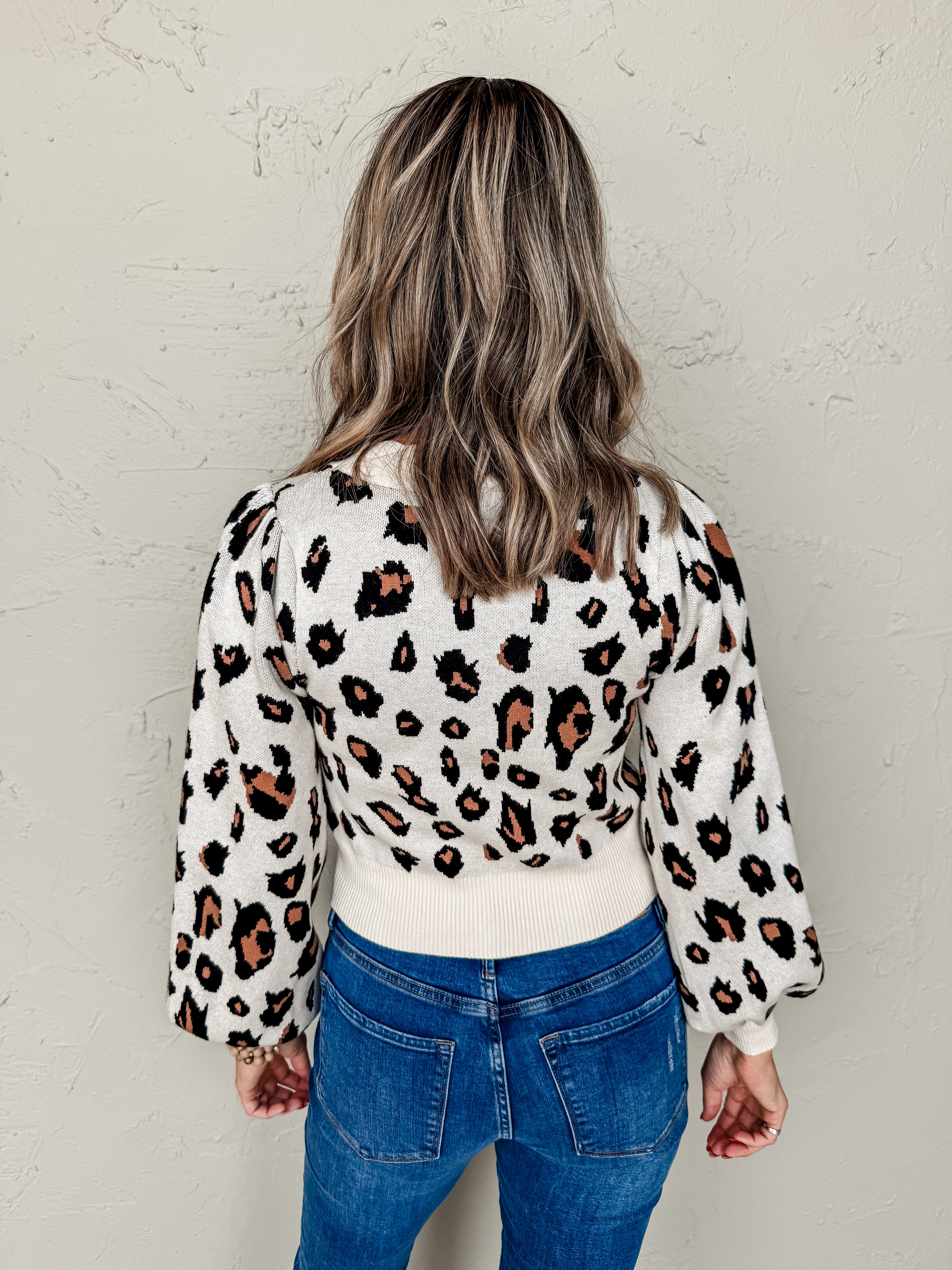 Rare Presence Leopard Cardigan