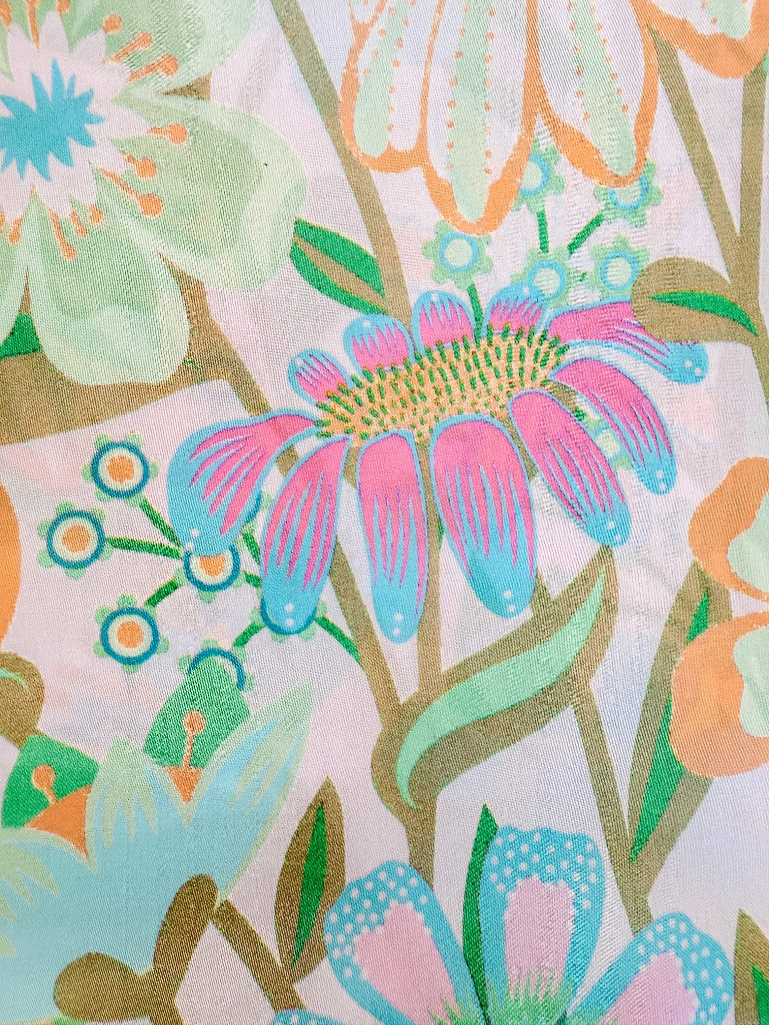 Rebecca Floral Square Scarf