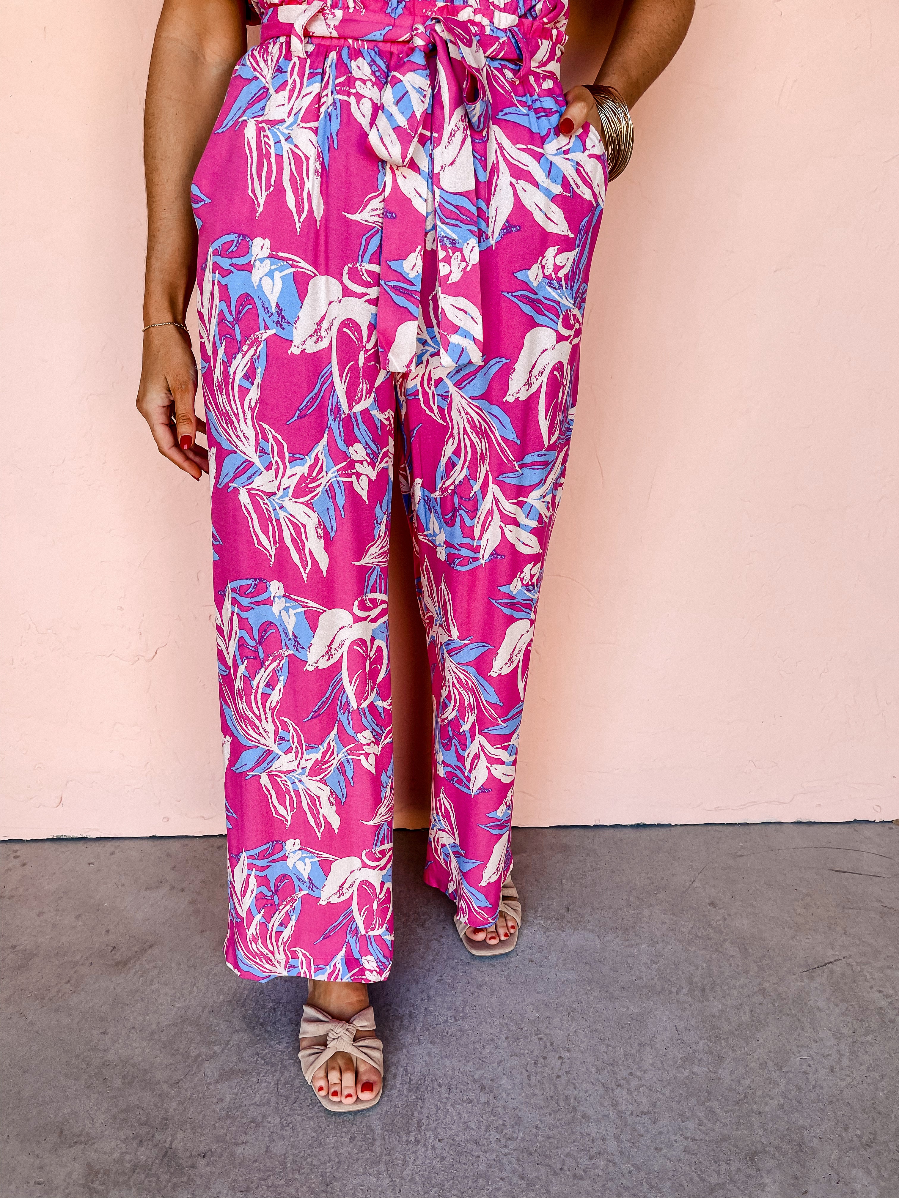 Plus Size Women Loose Printed Pants - The Little Connection