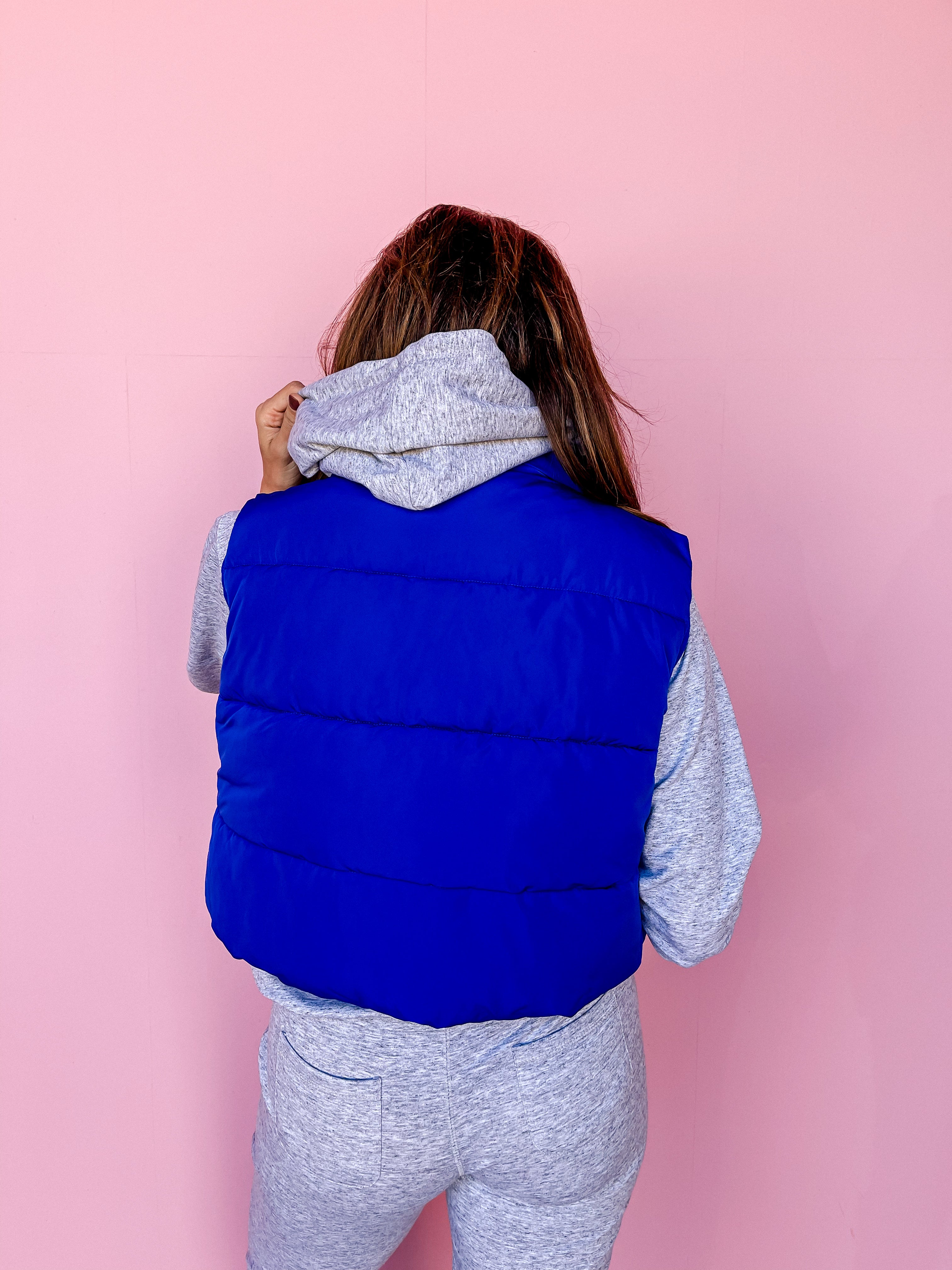 Running Out Puffer Vest