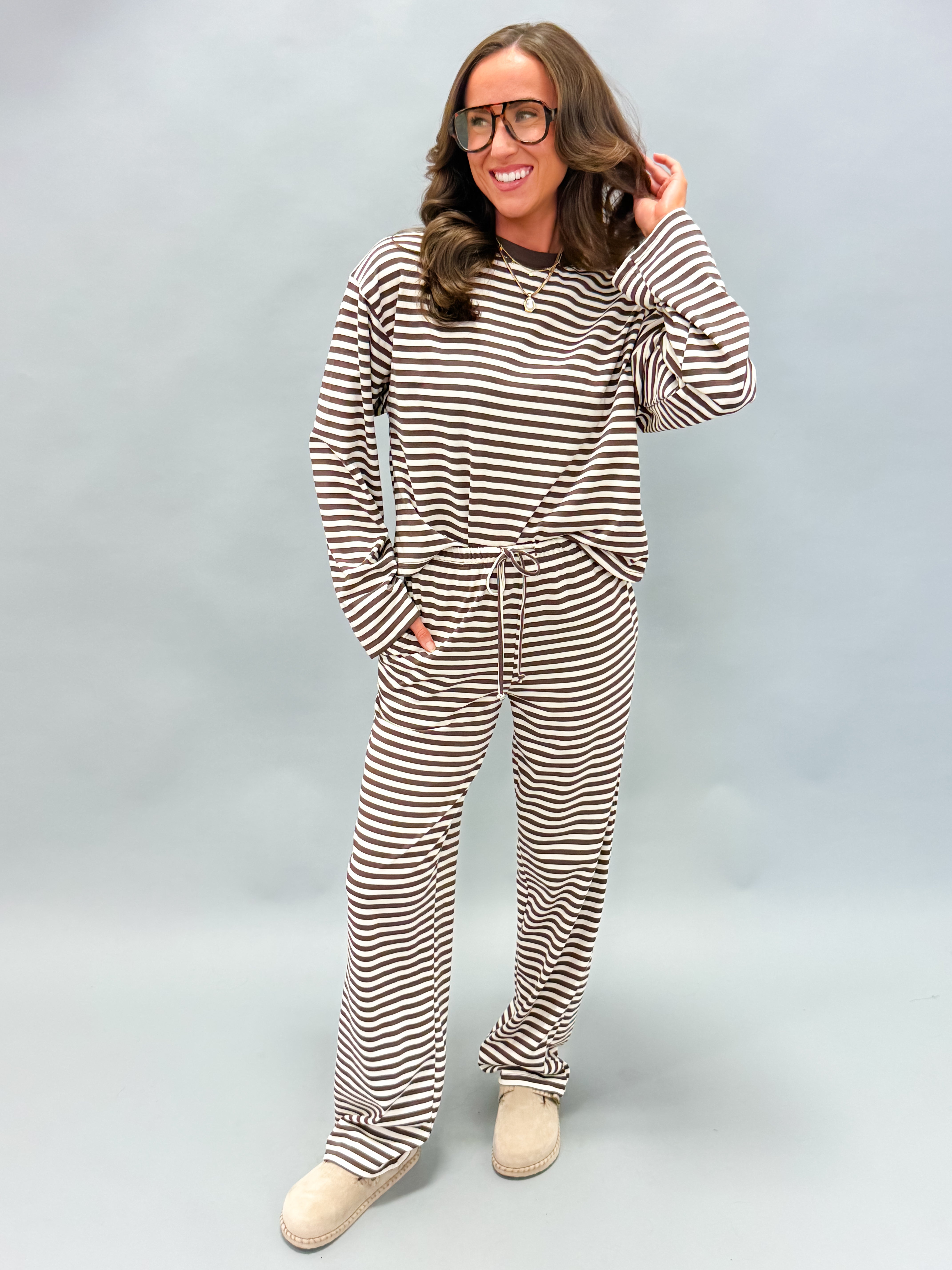 Sadie Stripe Lounge Pants