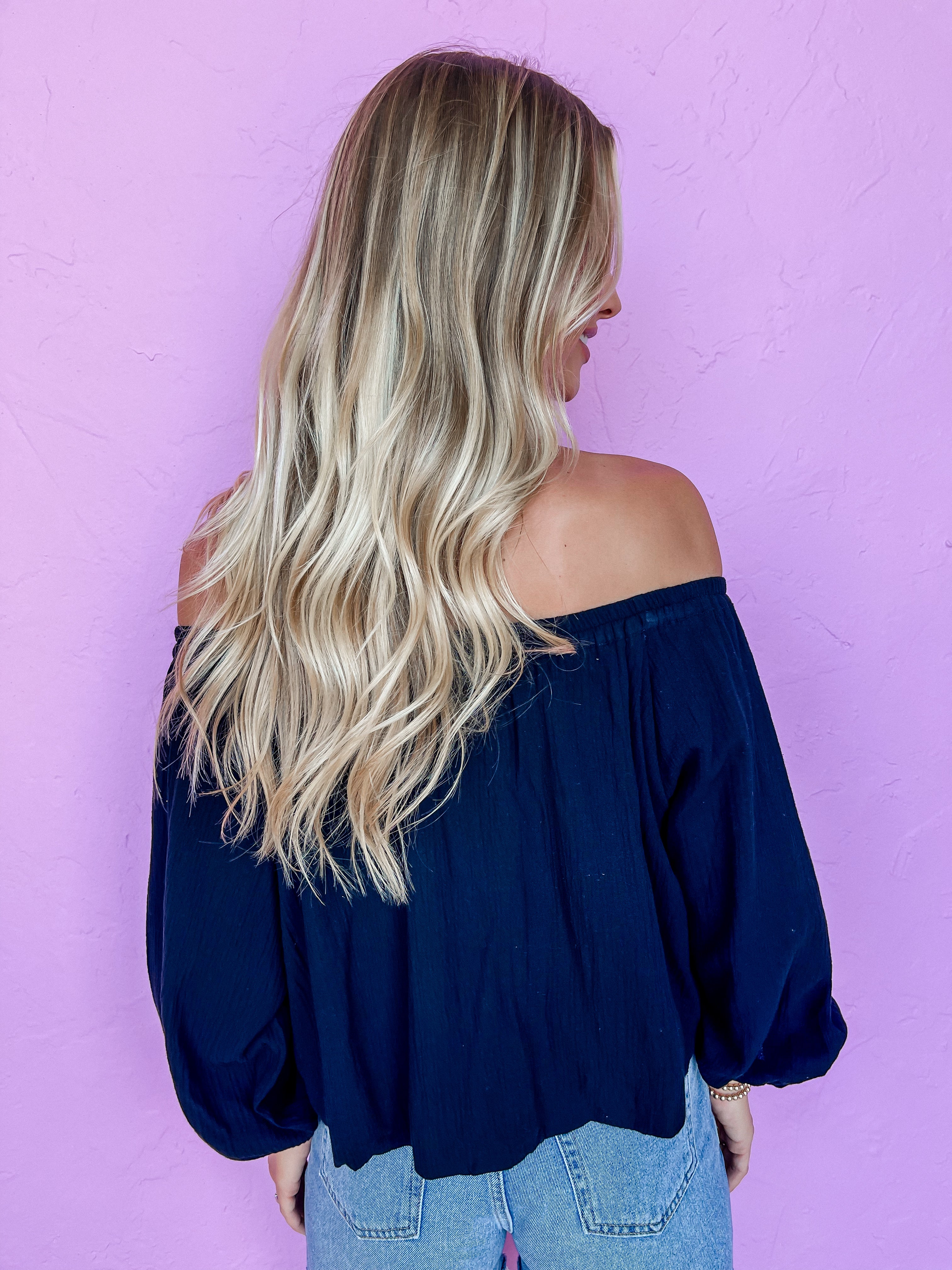 Say Anything Off The Shoulder Top