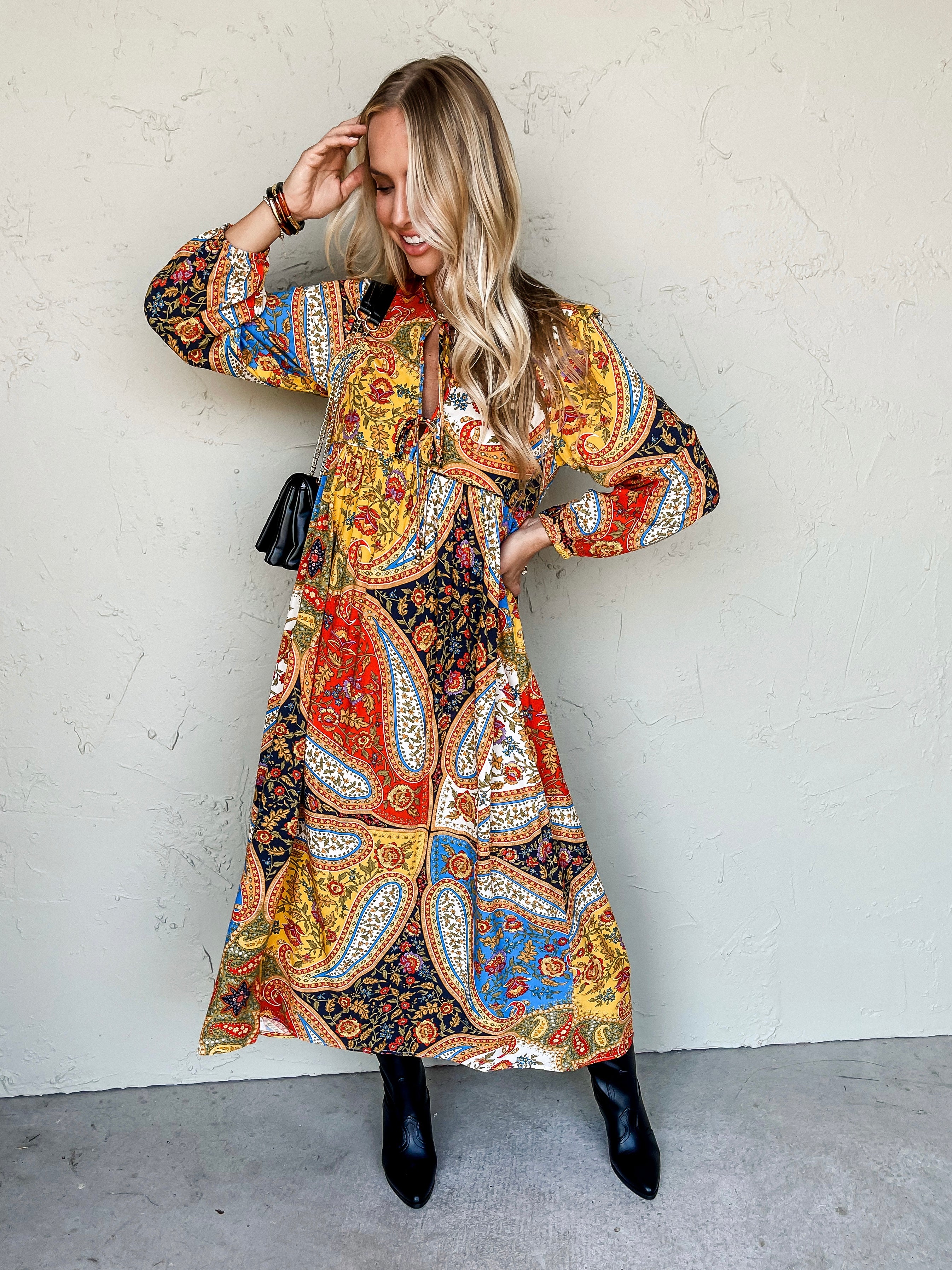 Scattered Dreams Paisley Dress