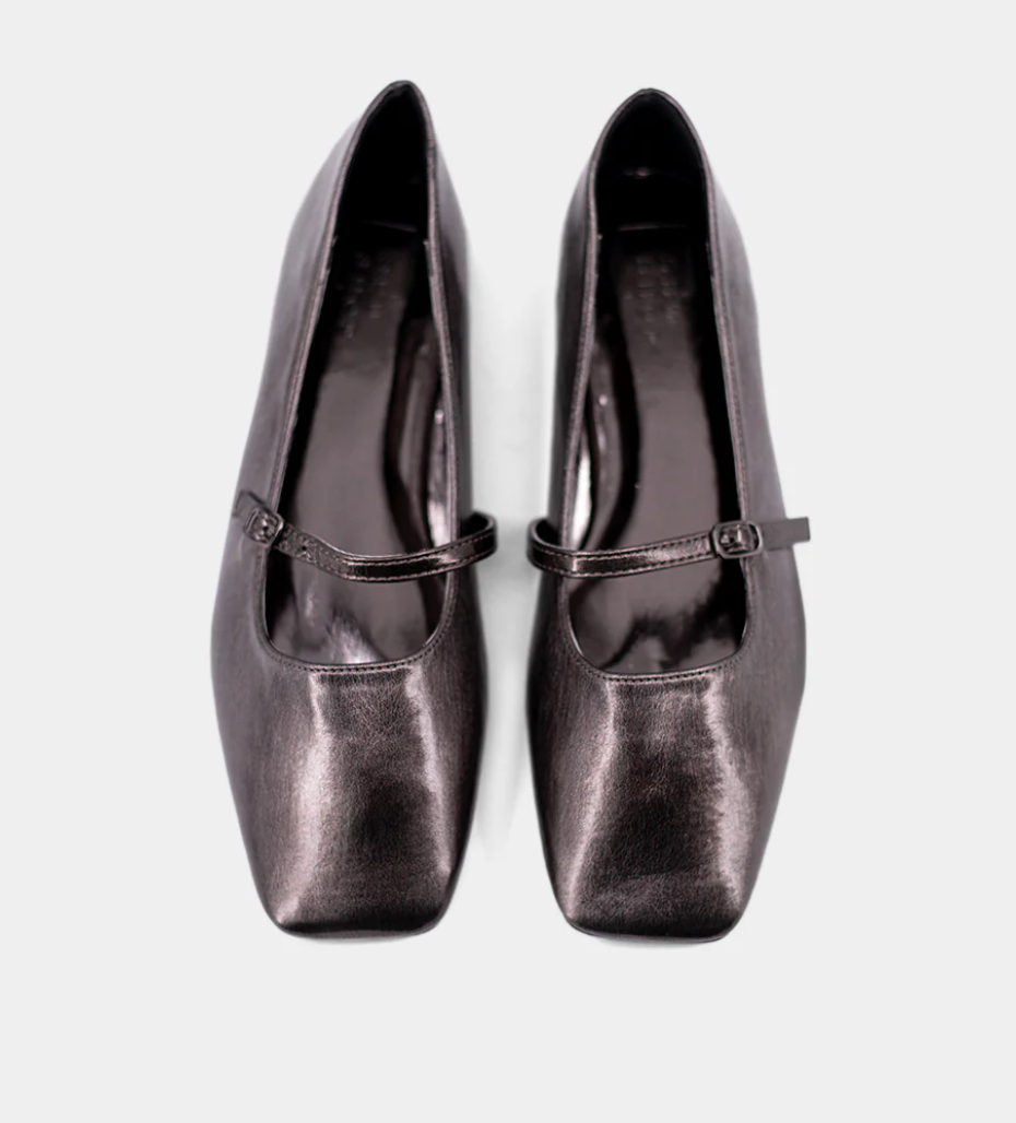 [ShuShop] Adele Ballet Flats-Pewter