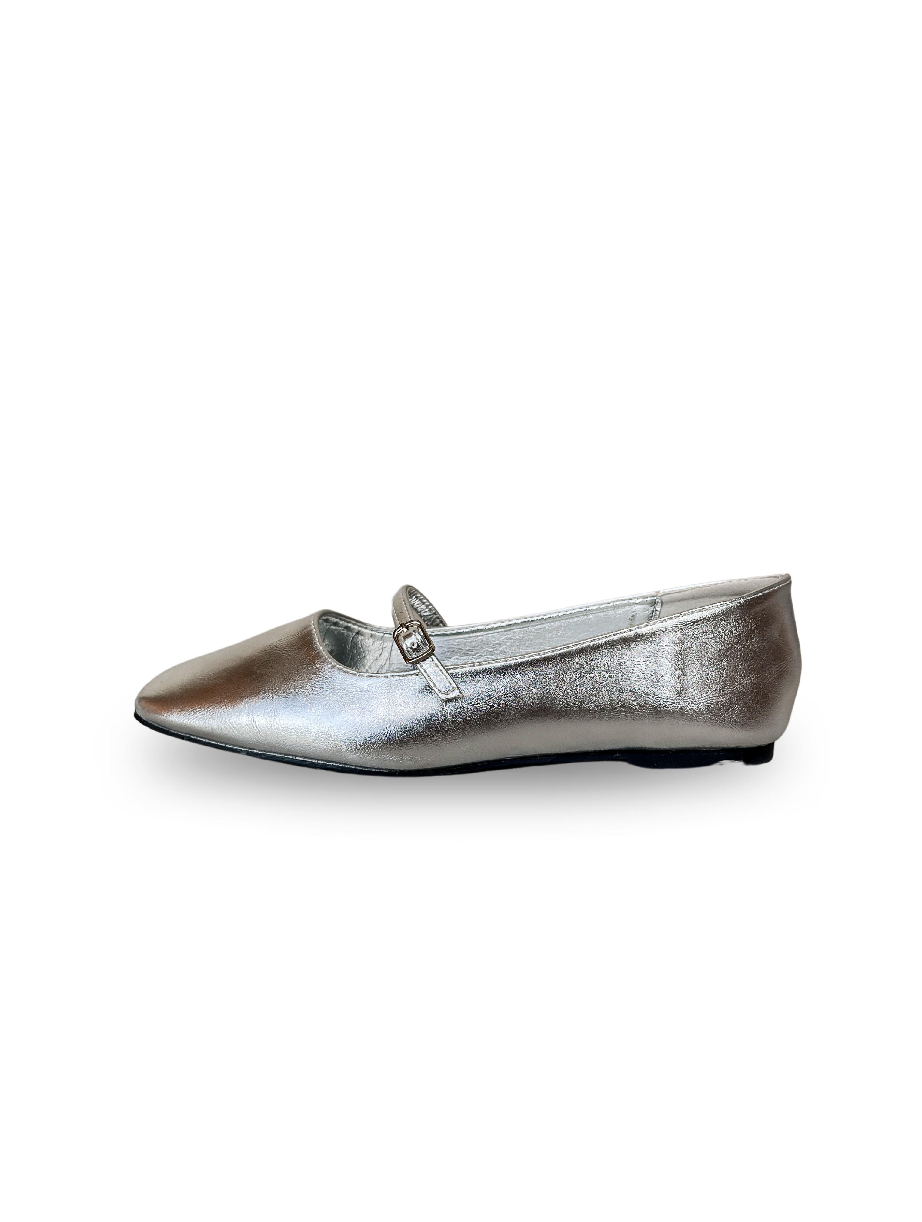 [ShuShop] Adele Ballet Flats-Silver