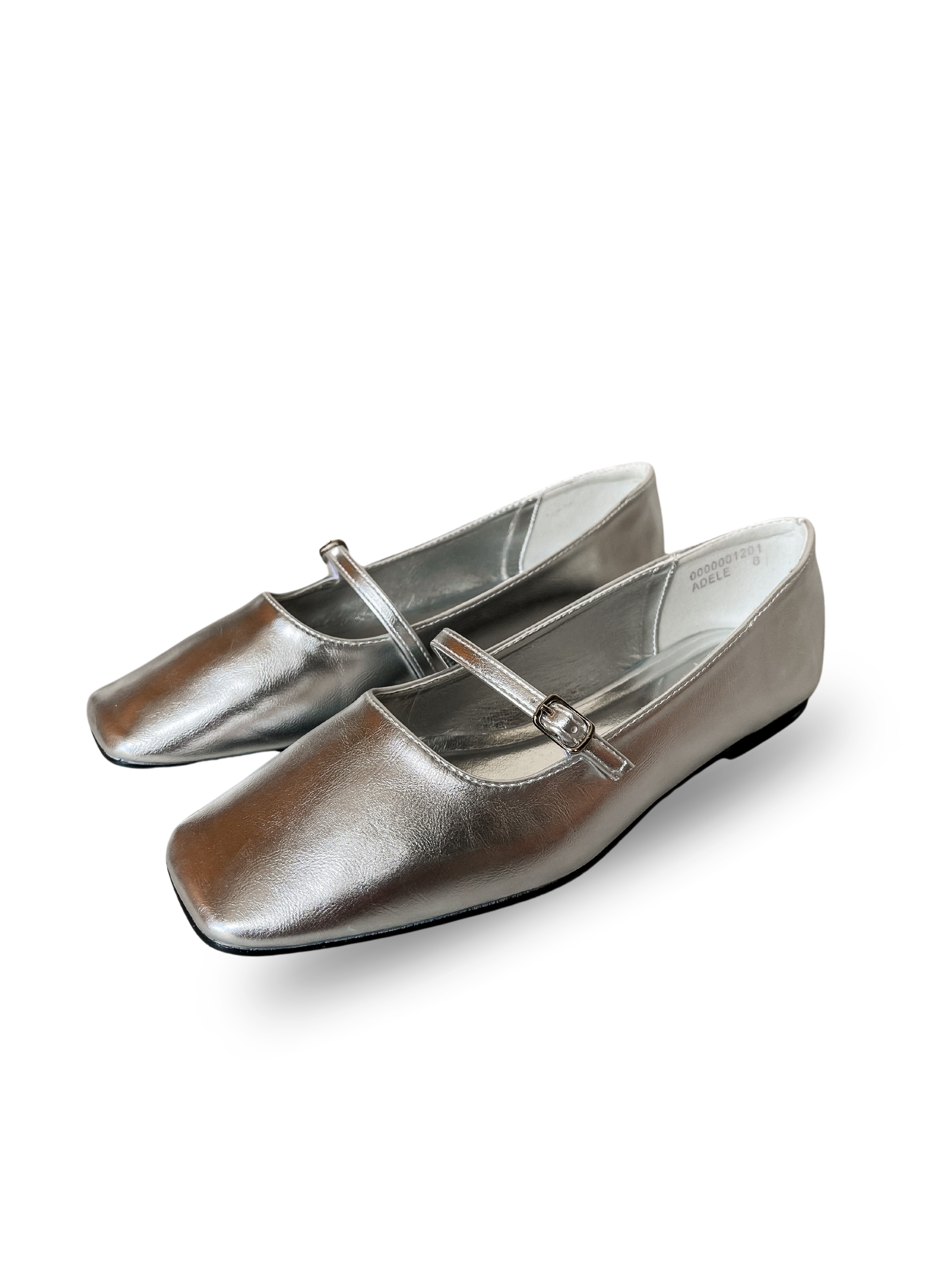 [ShuShop] Adele Ballet Flats-Silver