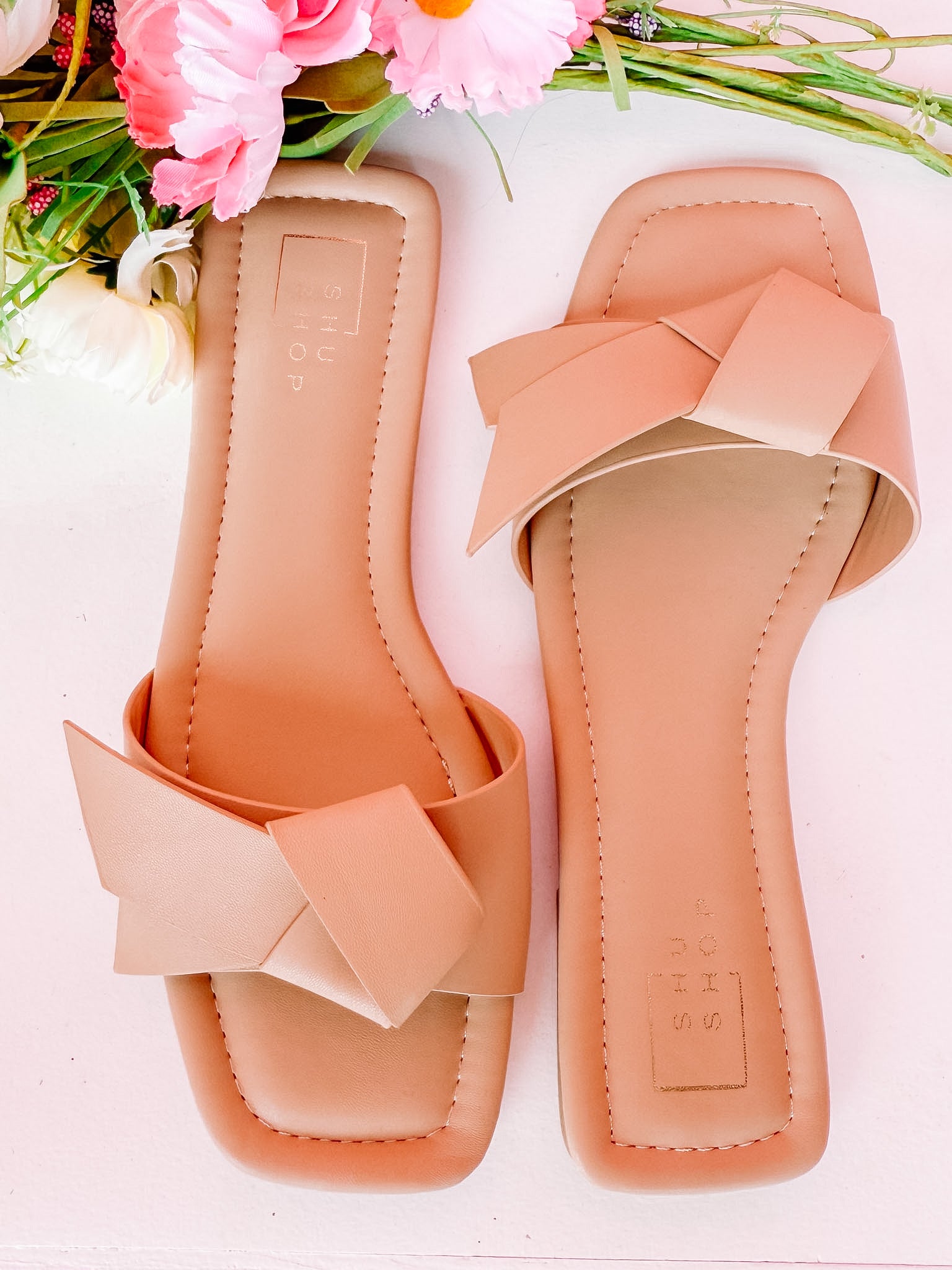 [ShuShop] Diana Bow Sandal-Taupe