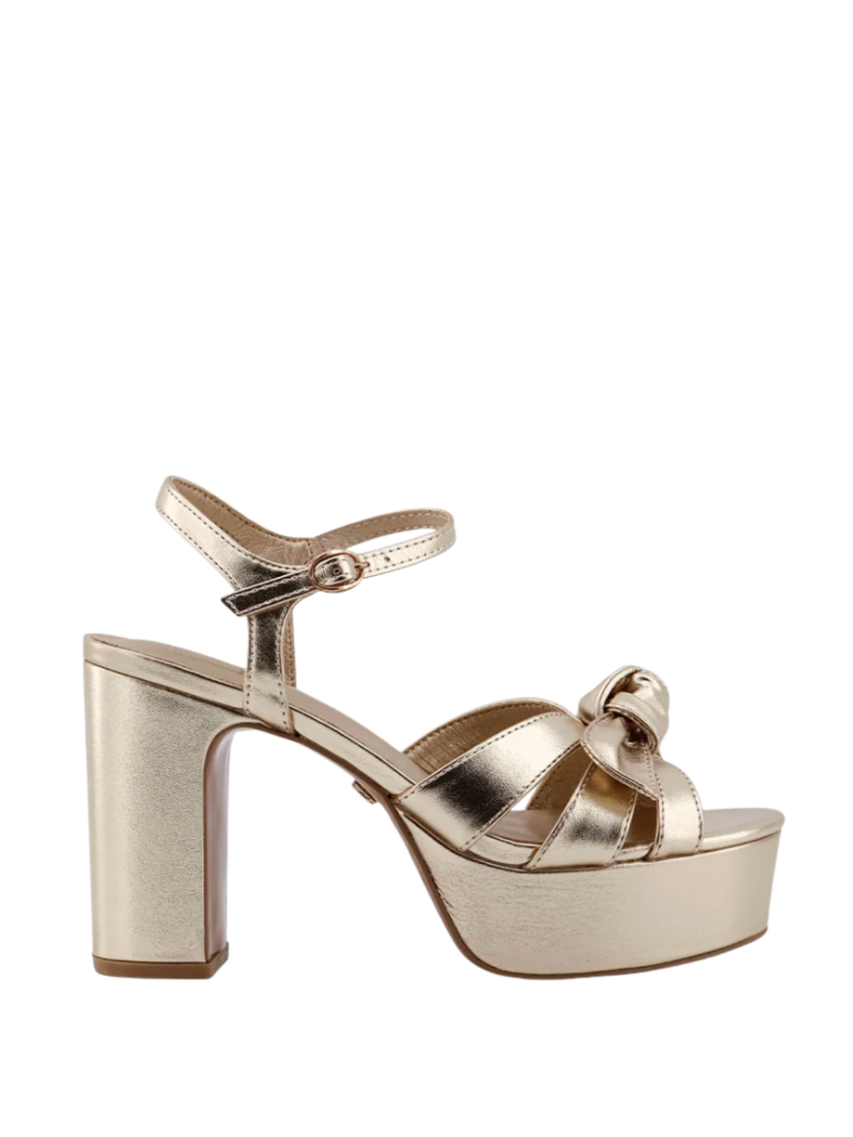 [Shu Shop] Esmeralda Platform Heel-Gold