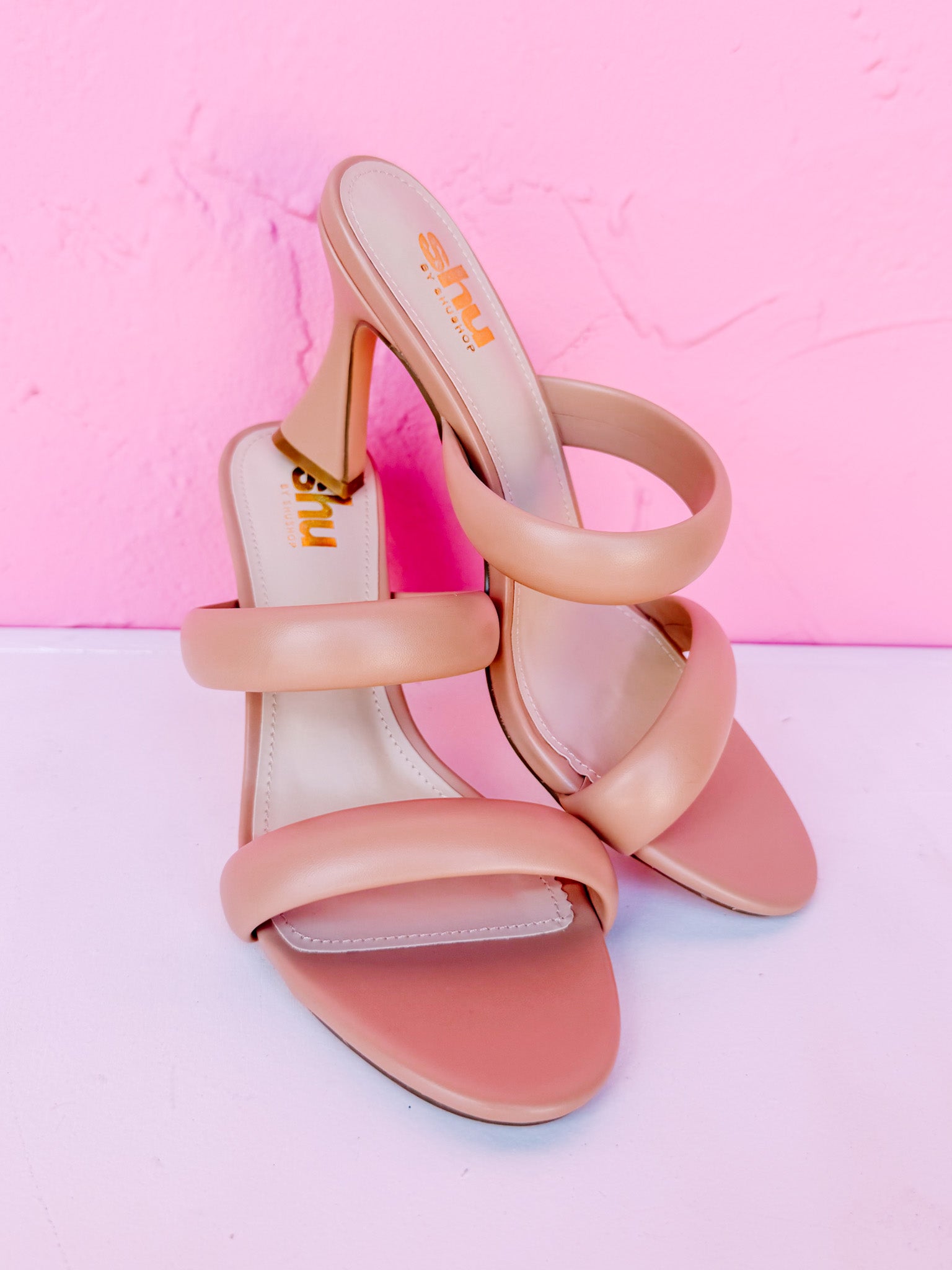 [ShuShop] Fedora Heels-Nude