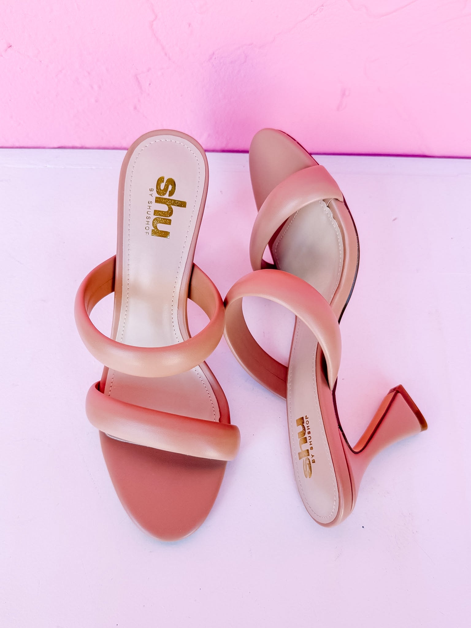 [ShuShop] Fedora Heels-Nude