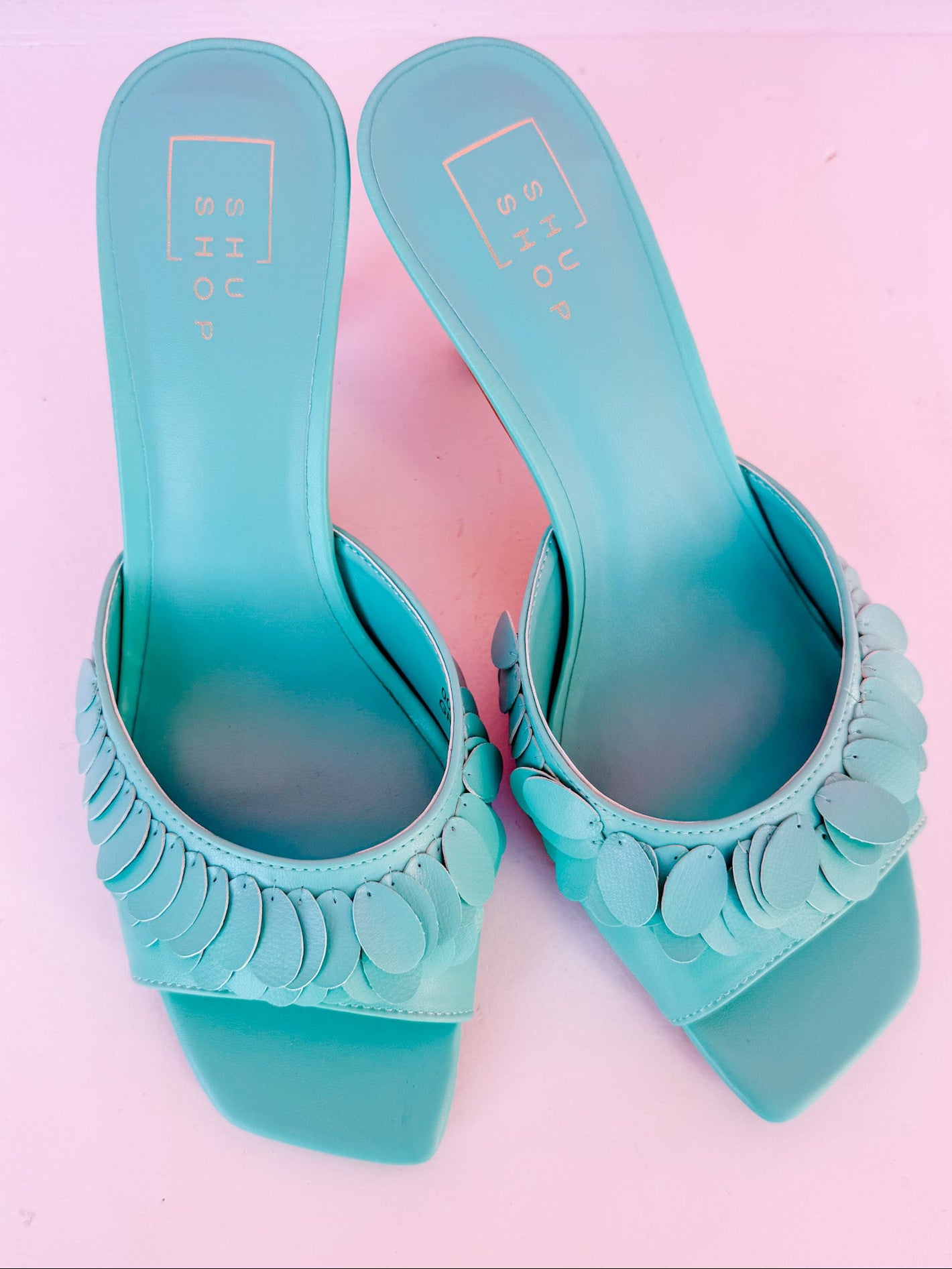 [ShuShop] Grace Heel-Aqua