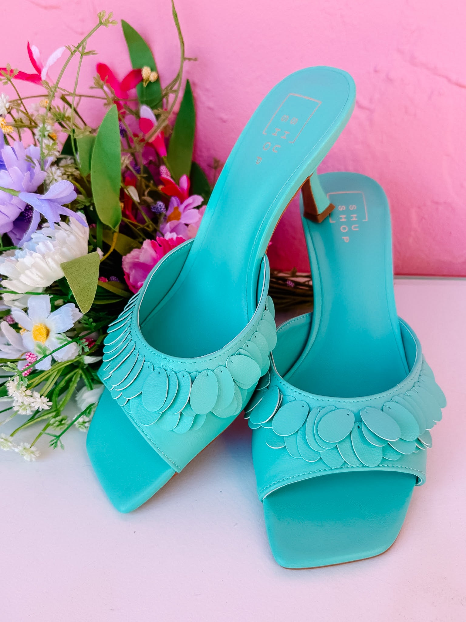 [ShuShop] Grace Heel-Aqua