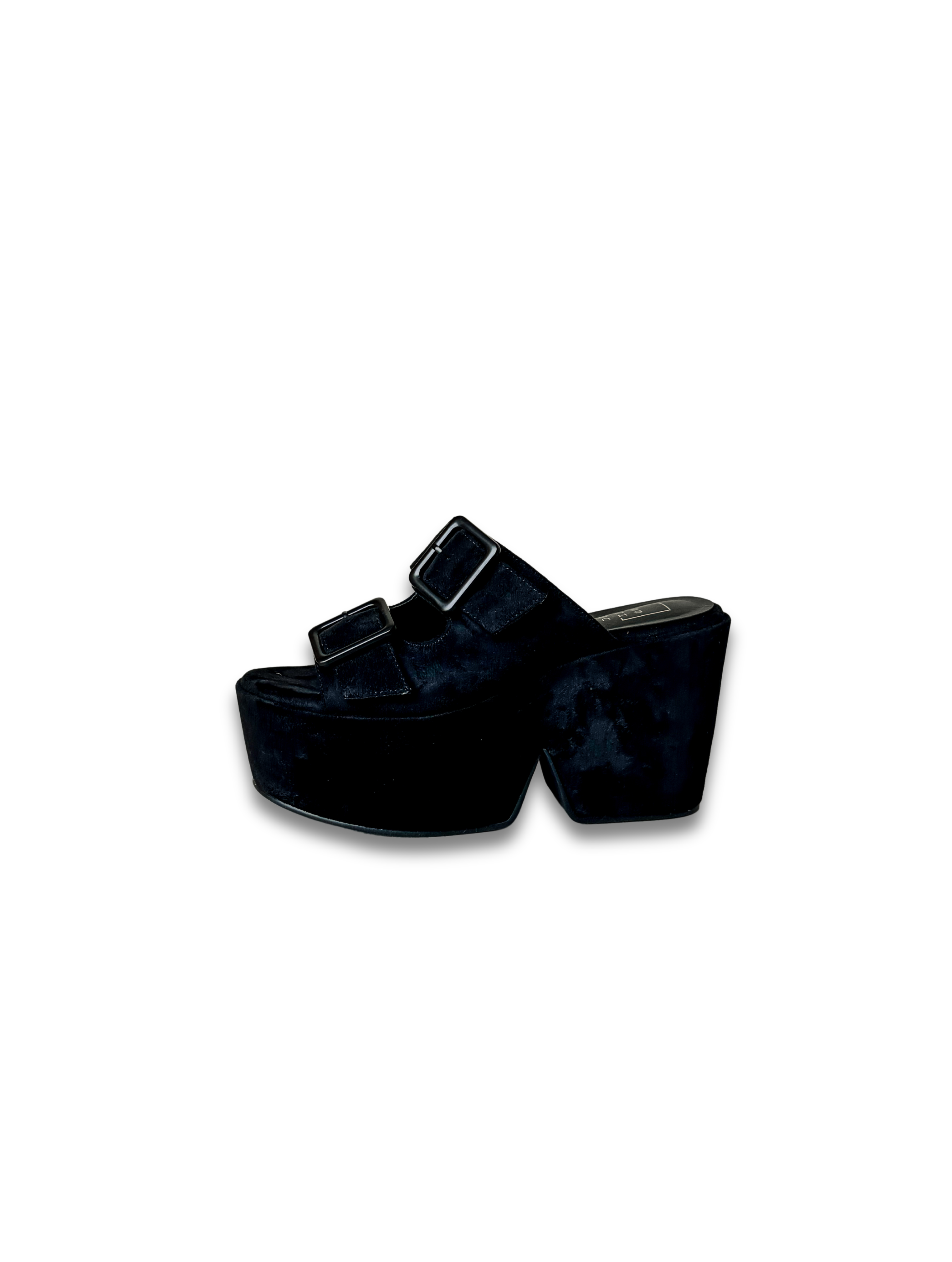 [ShuShop] Graceland Platform Wedge-Black