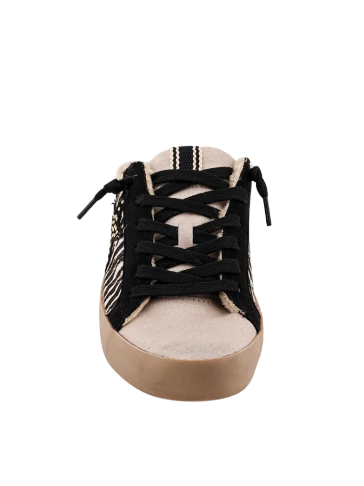 [Shu Shop] Pippa Zebra Hair Mule Sneaker