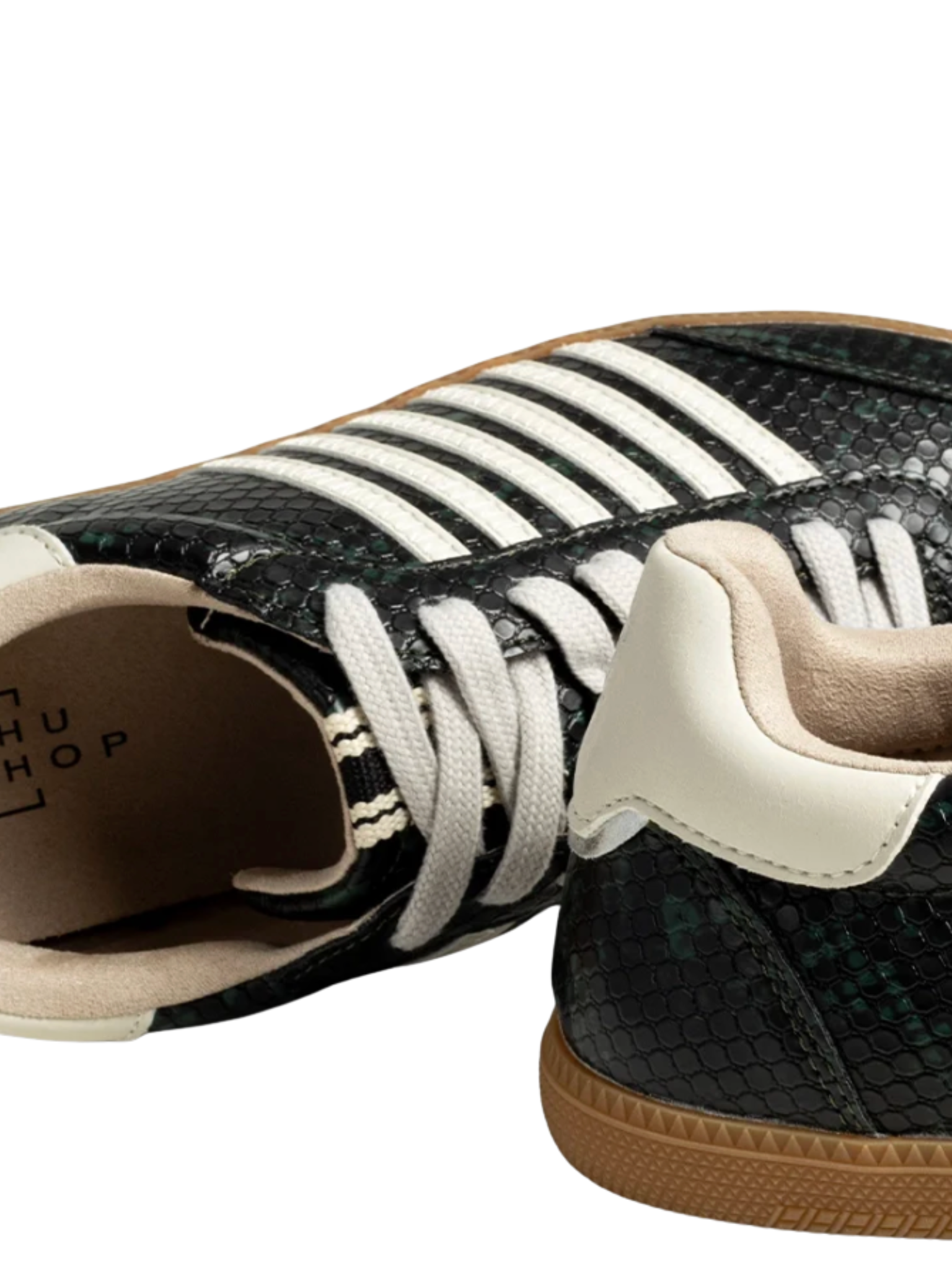 [Shu Shop] Stevie Sneakers-Dark Green Snake