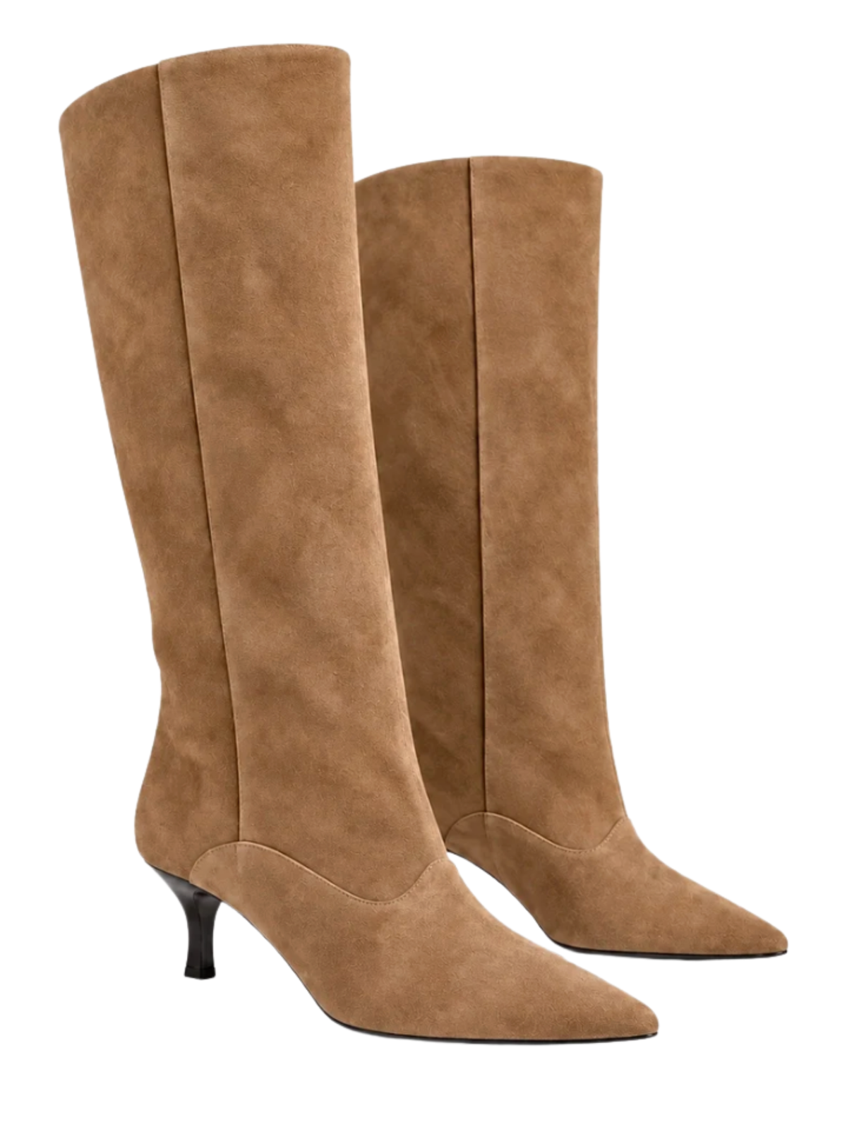 [Shu Shop] Yvonne Suede Knee HIgh Boot-Taupe