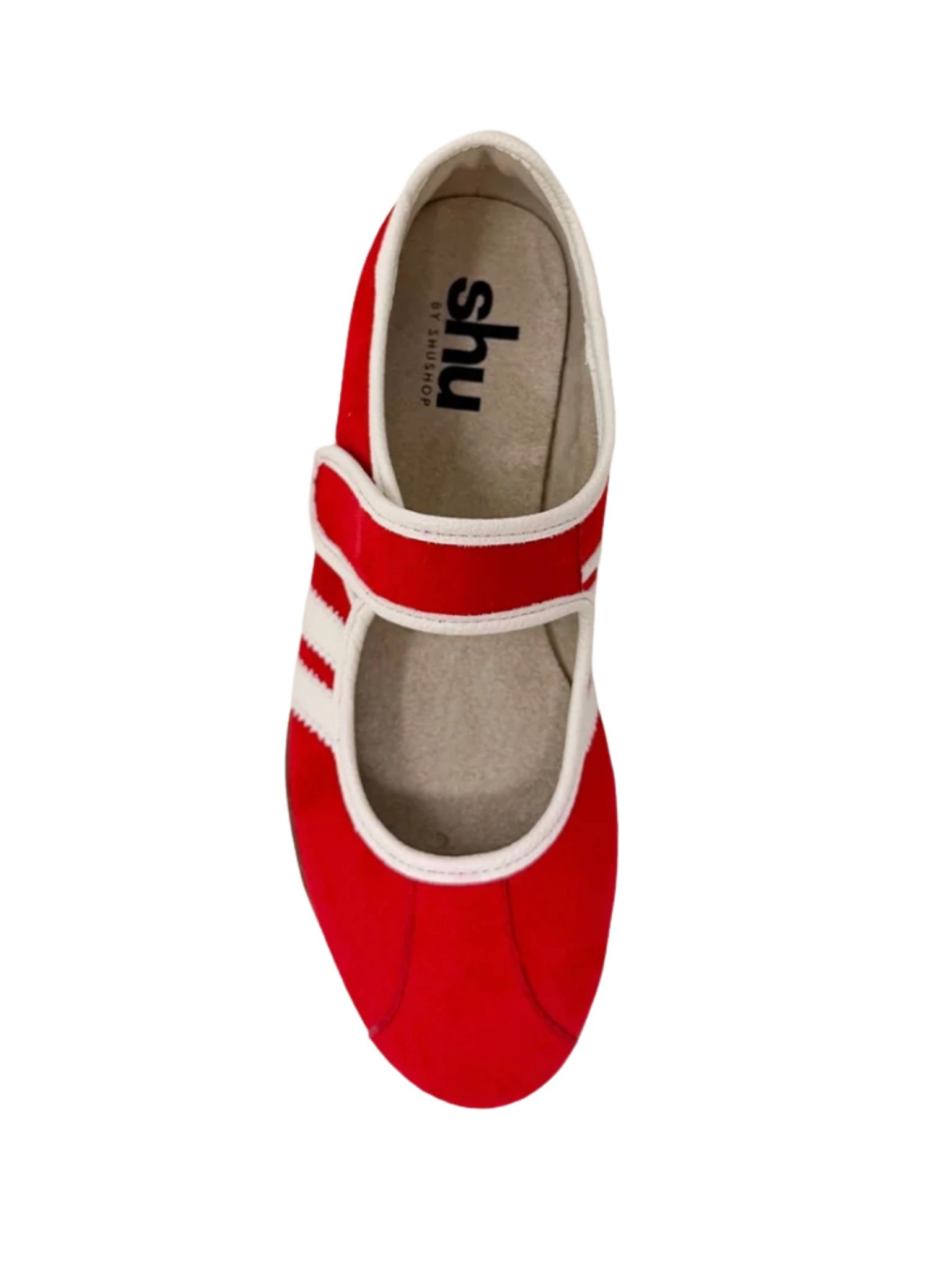 [Shu Shop] Peyton Ballet Sneaker-Red and White