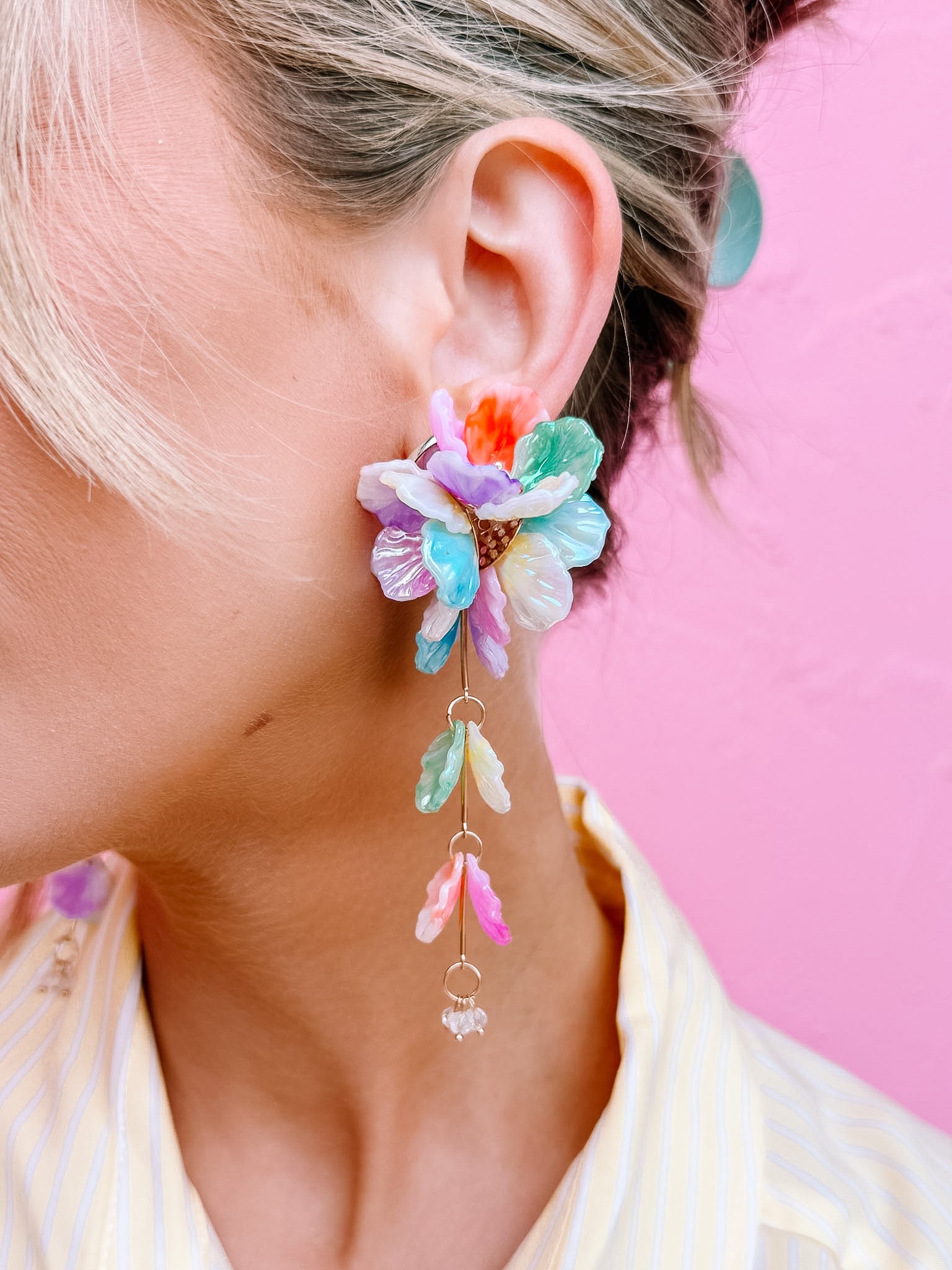 Sierra Flower Drop Earrings