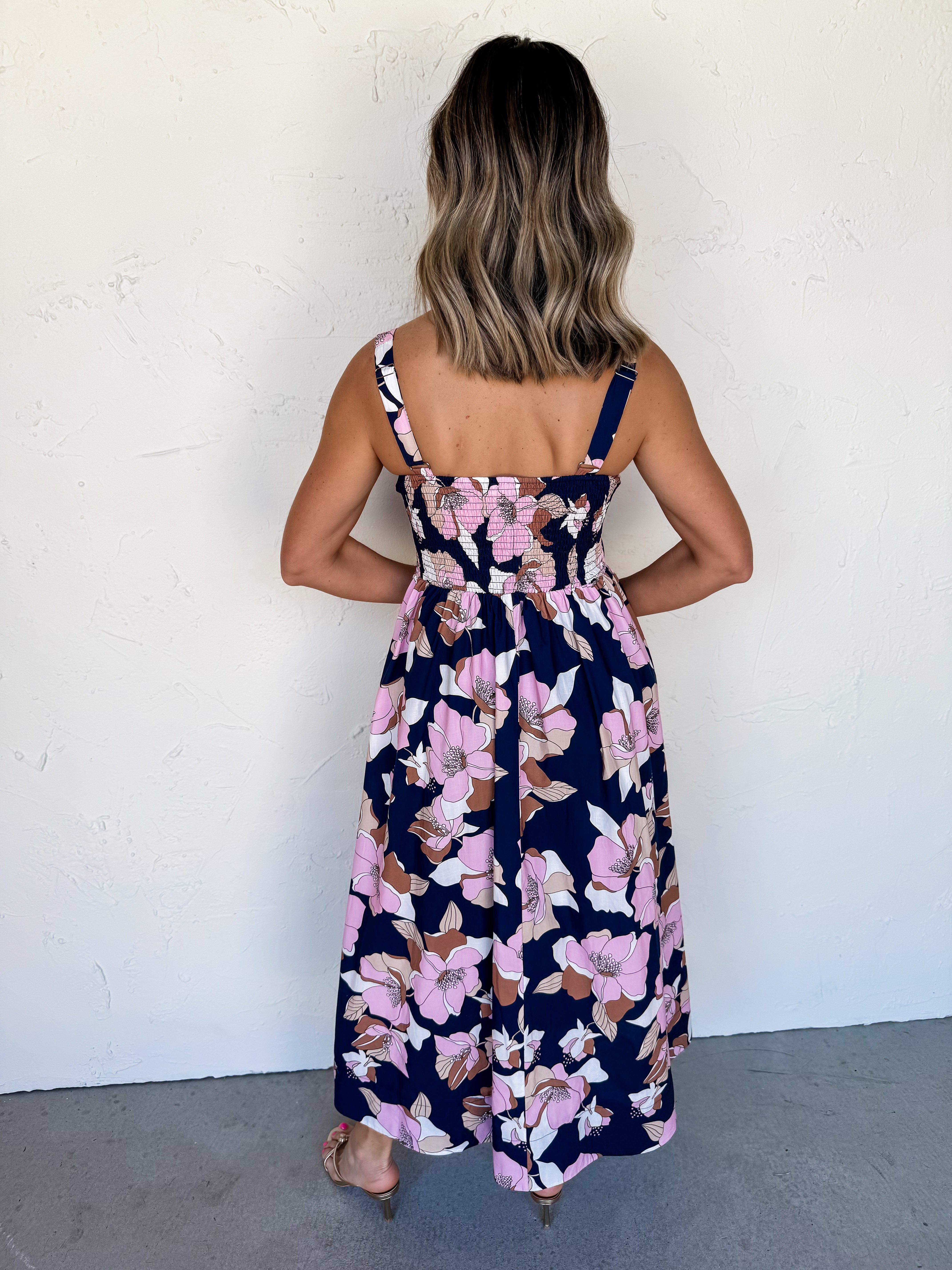 Simply Brilliant Floral Sleeveless Dress