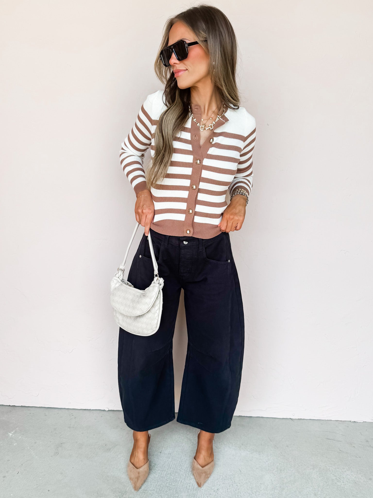 Bonfire Nights Barrel Leg Pants