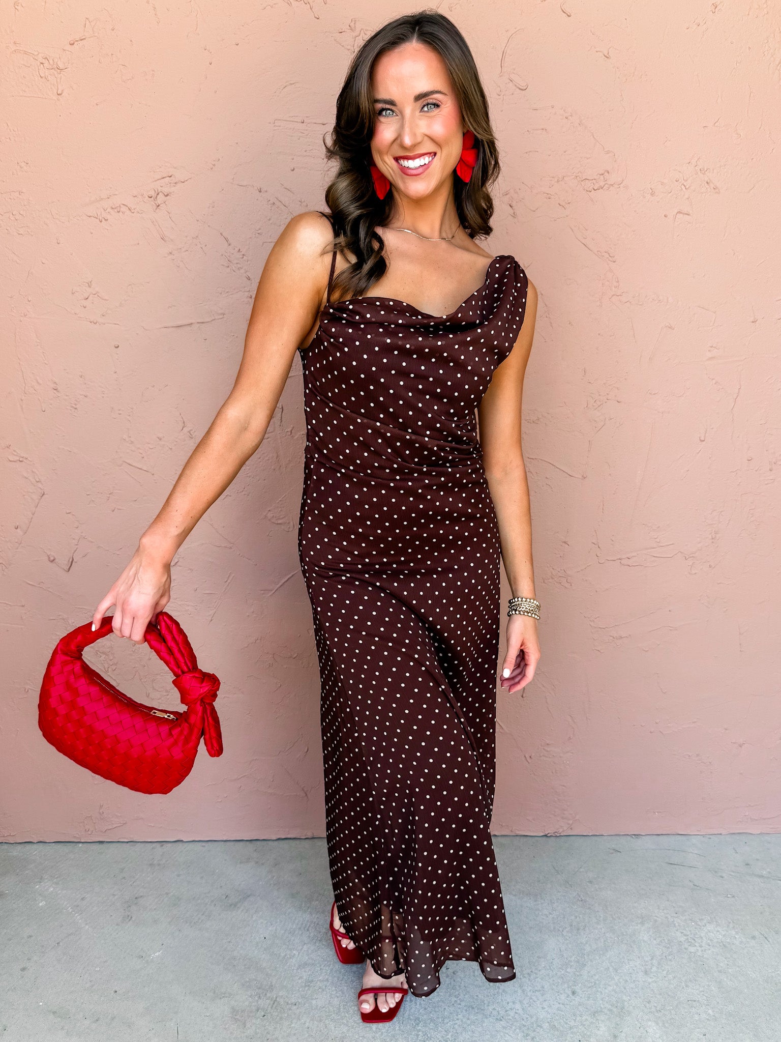 Statement Look Polka Dot Dress