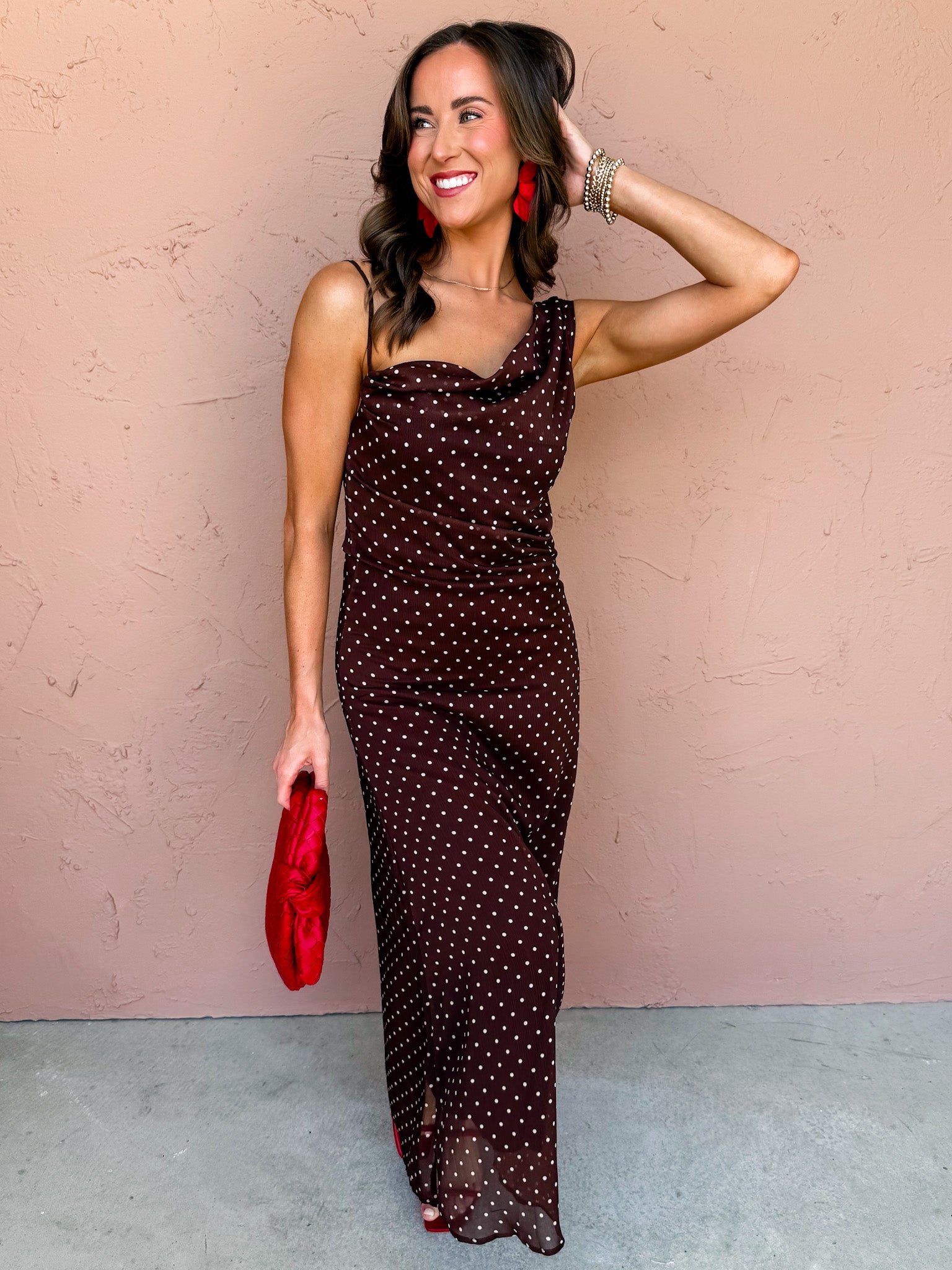 Statement Look Polka Dot Dress