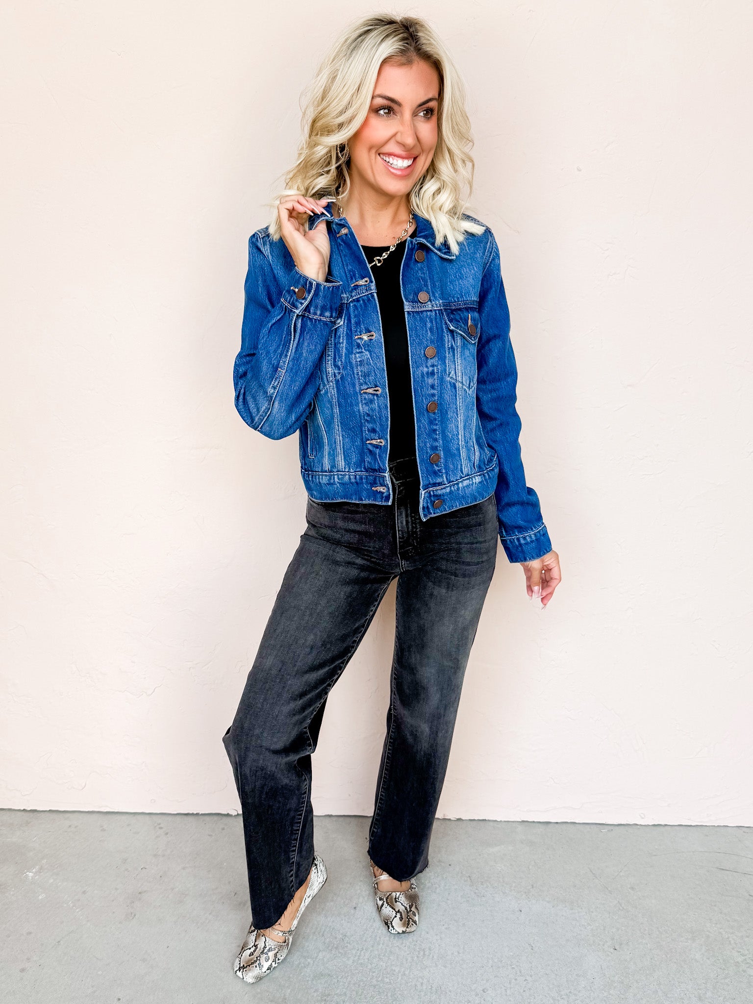 Stay Cool Rigid Vintage Denim Jacket