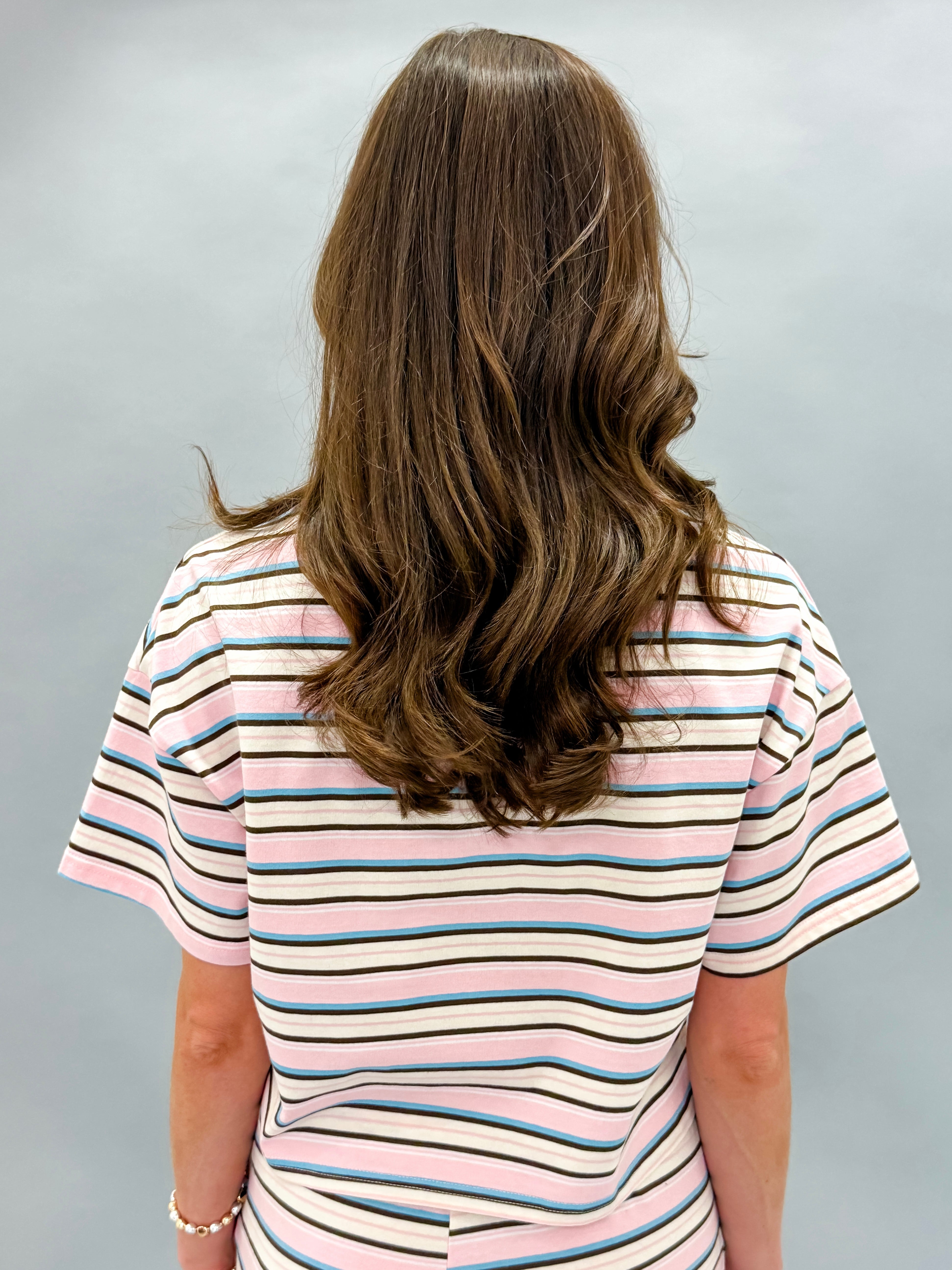 Stormie Striped Boxy Top
