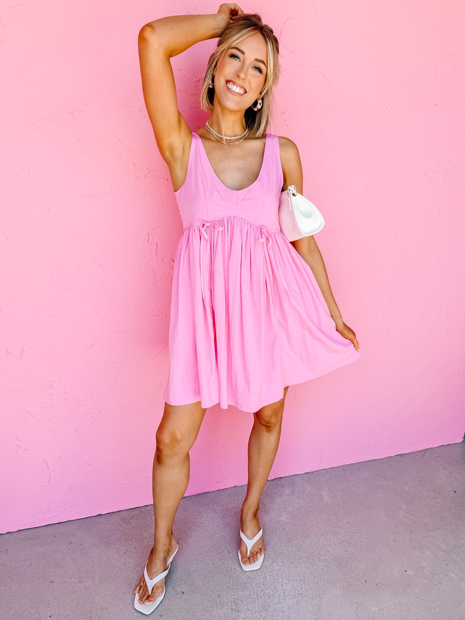 Strya Sleeveless Mini Dress