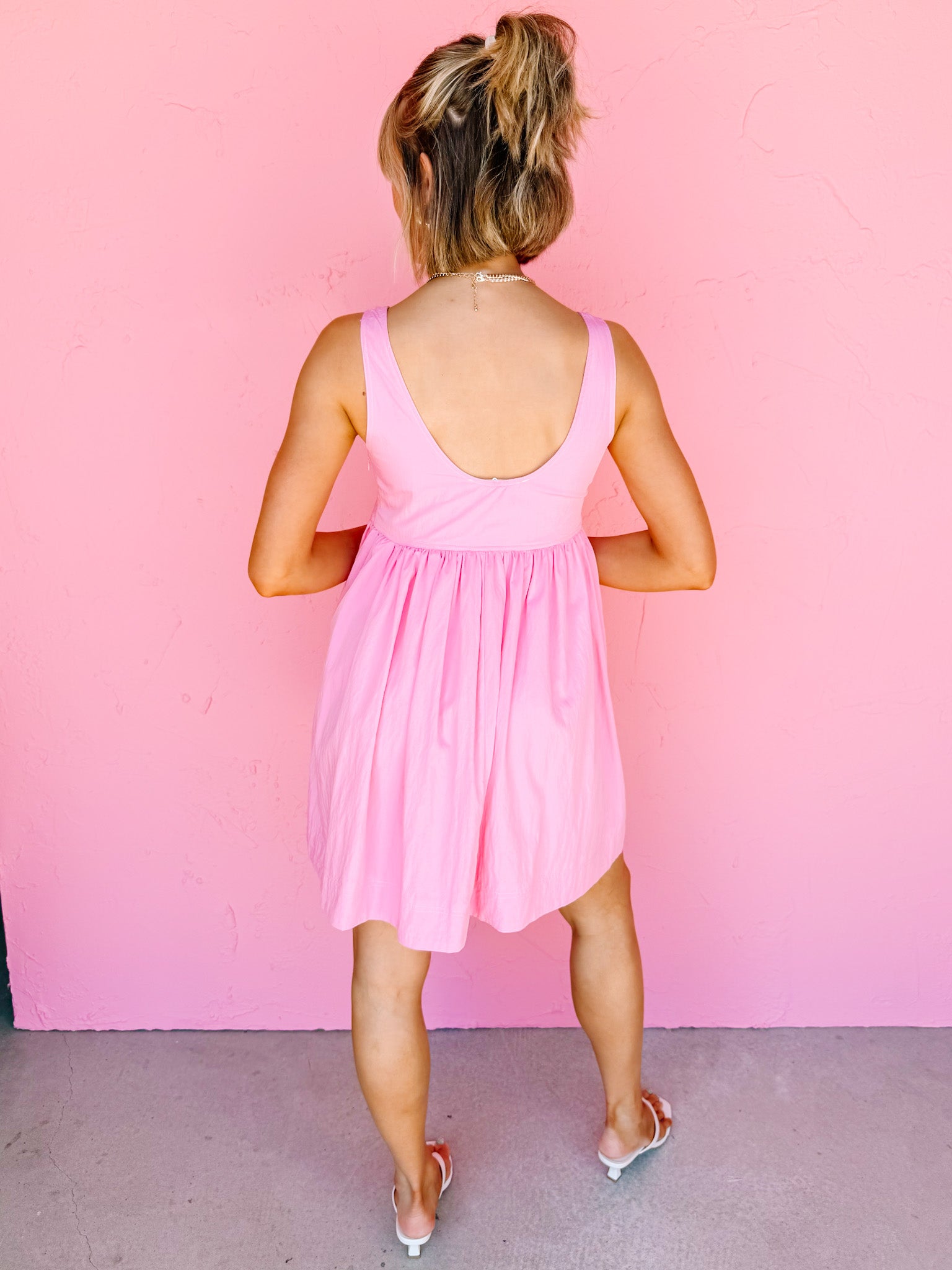 Strya Sleeveless Mini Dress